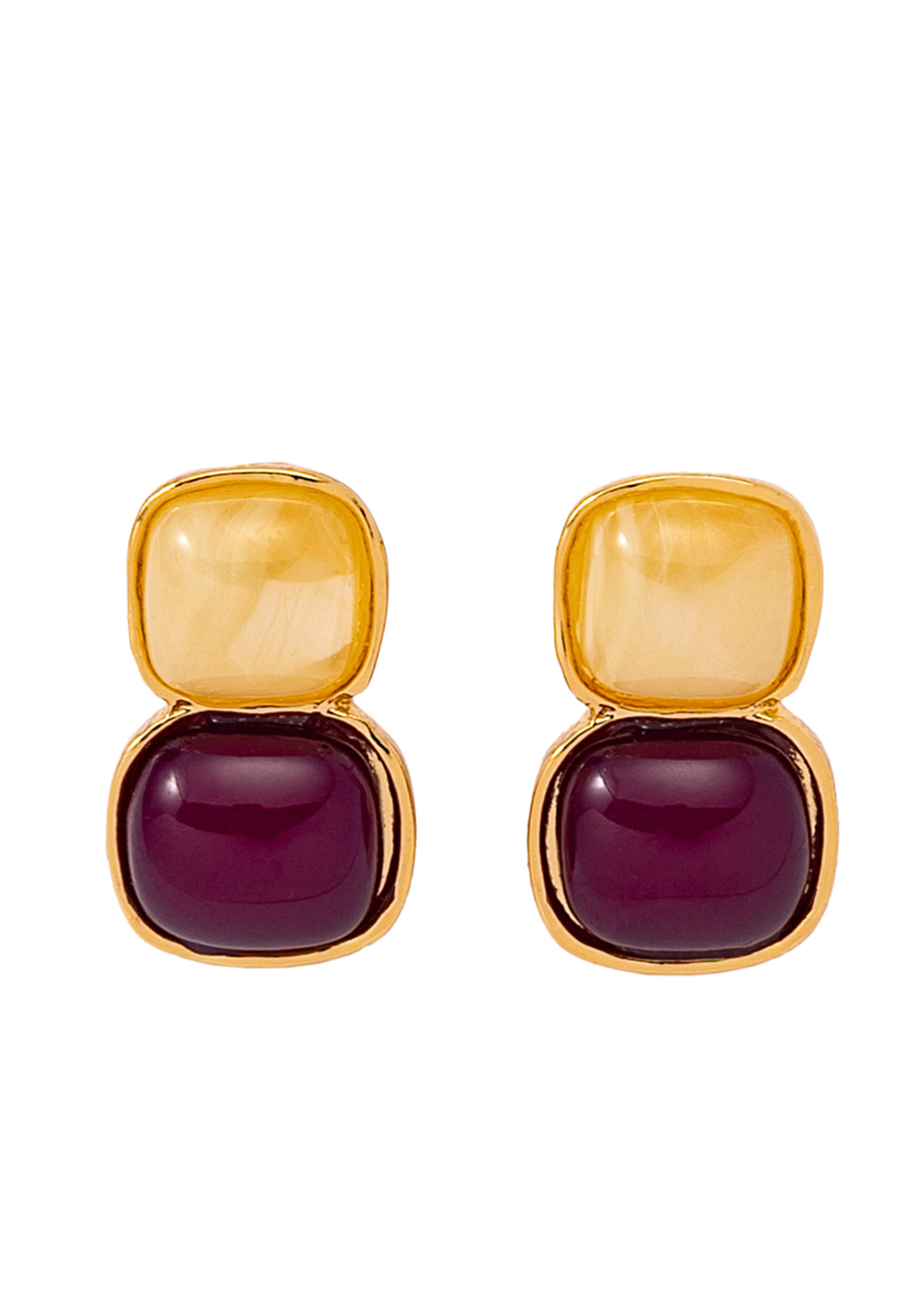 Örhängen LINN, från Appear, i färgen Cream. Klicka för att öppna bilden i stort format