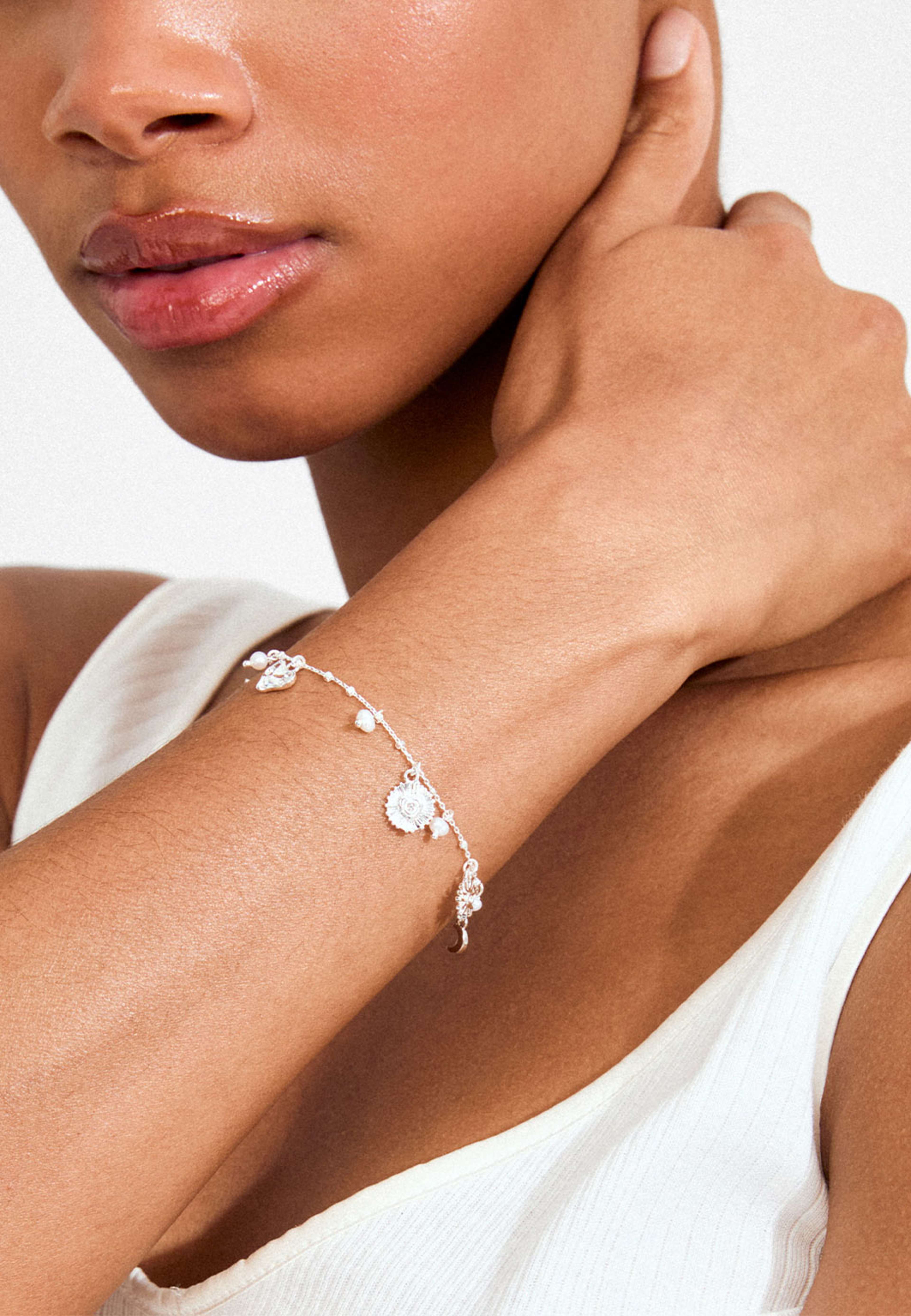 MYLAN bracelet silver-plated, från Pilgrim, i färgen Silver Plated. Klicka för att öppna bilden i stort format