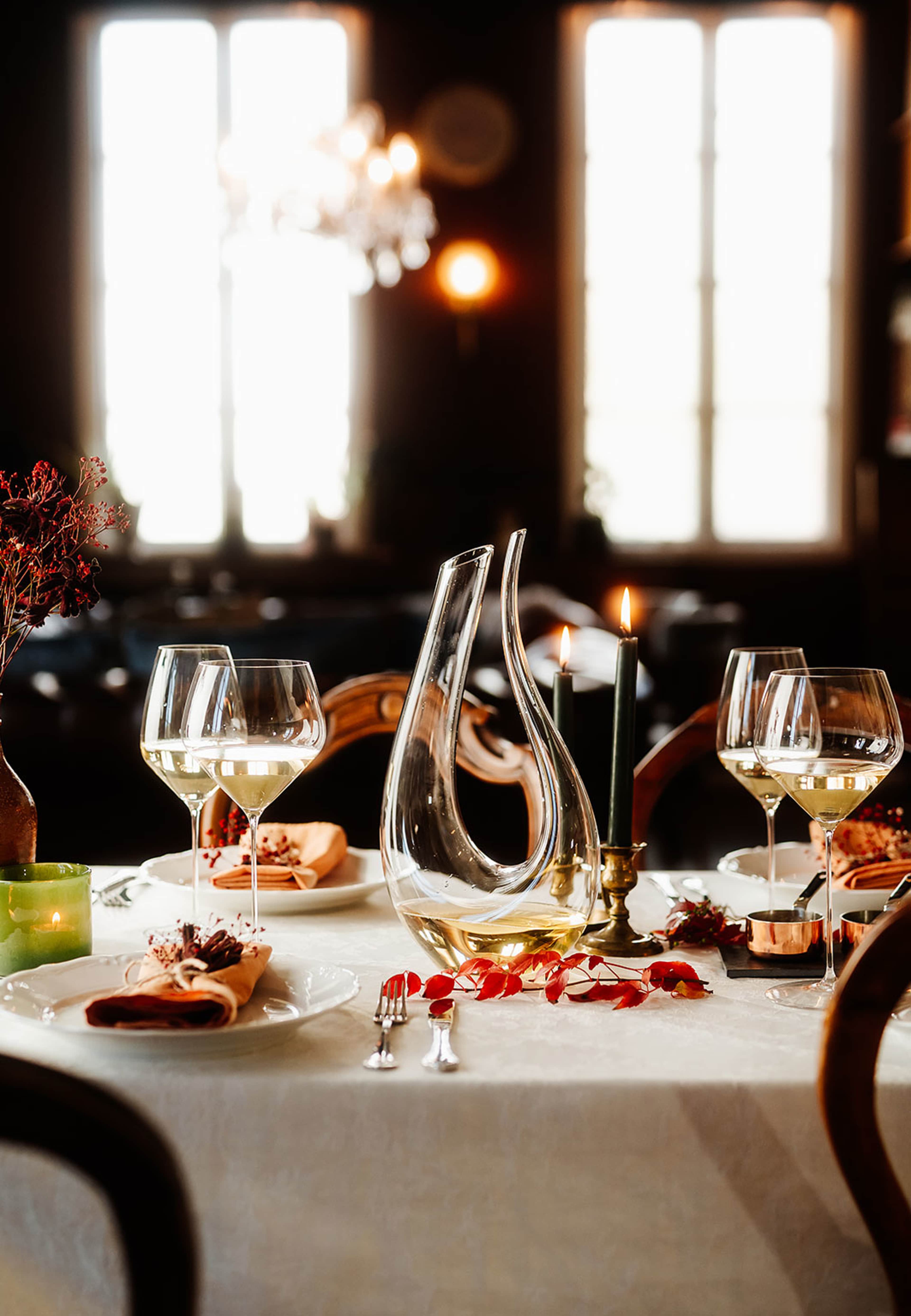 Karaff Amadeo, från Riedel, i färgen Transparent. Klicka för att öppna bilden i stort format