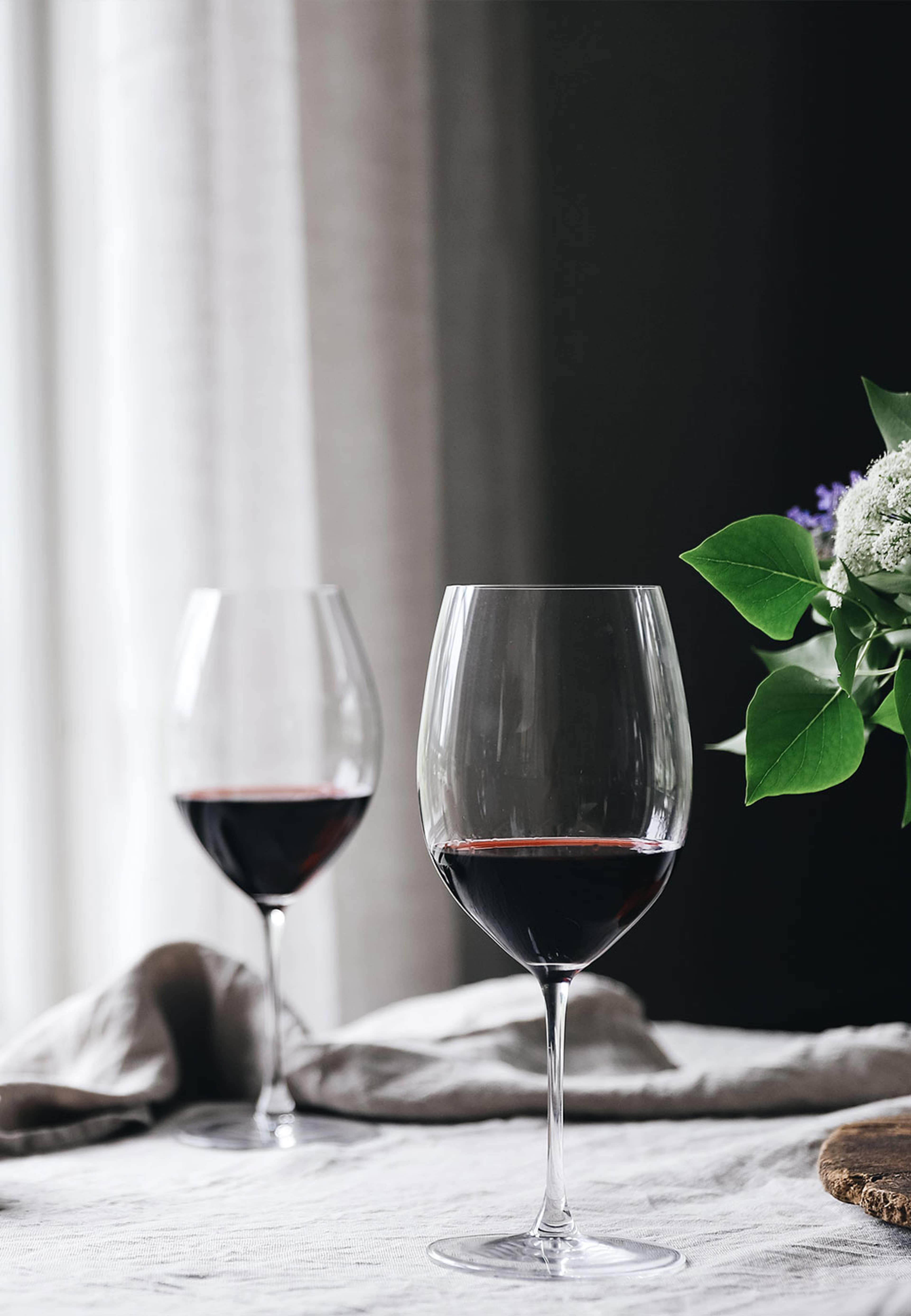 Cabernet/Merlot, 2-pack, från Riedel, i färgen Transparent. Klicka för att öppna bilden i stort format