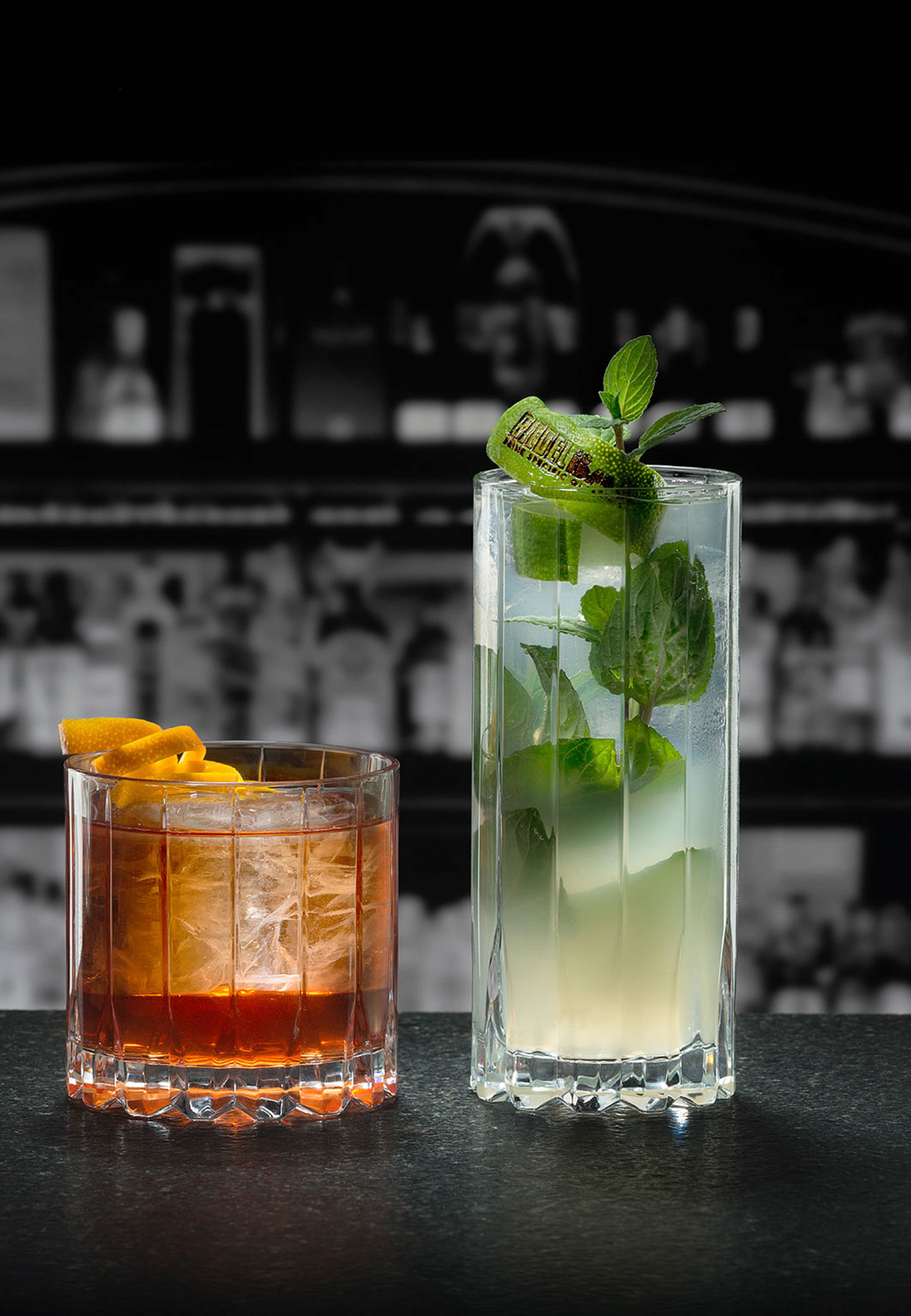 Rocks, 2-pack, från Riedel, i färgen Transparent. Klicka för att öppna bilden i stort format