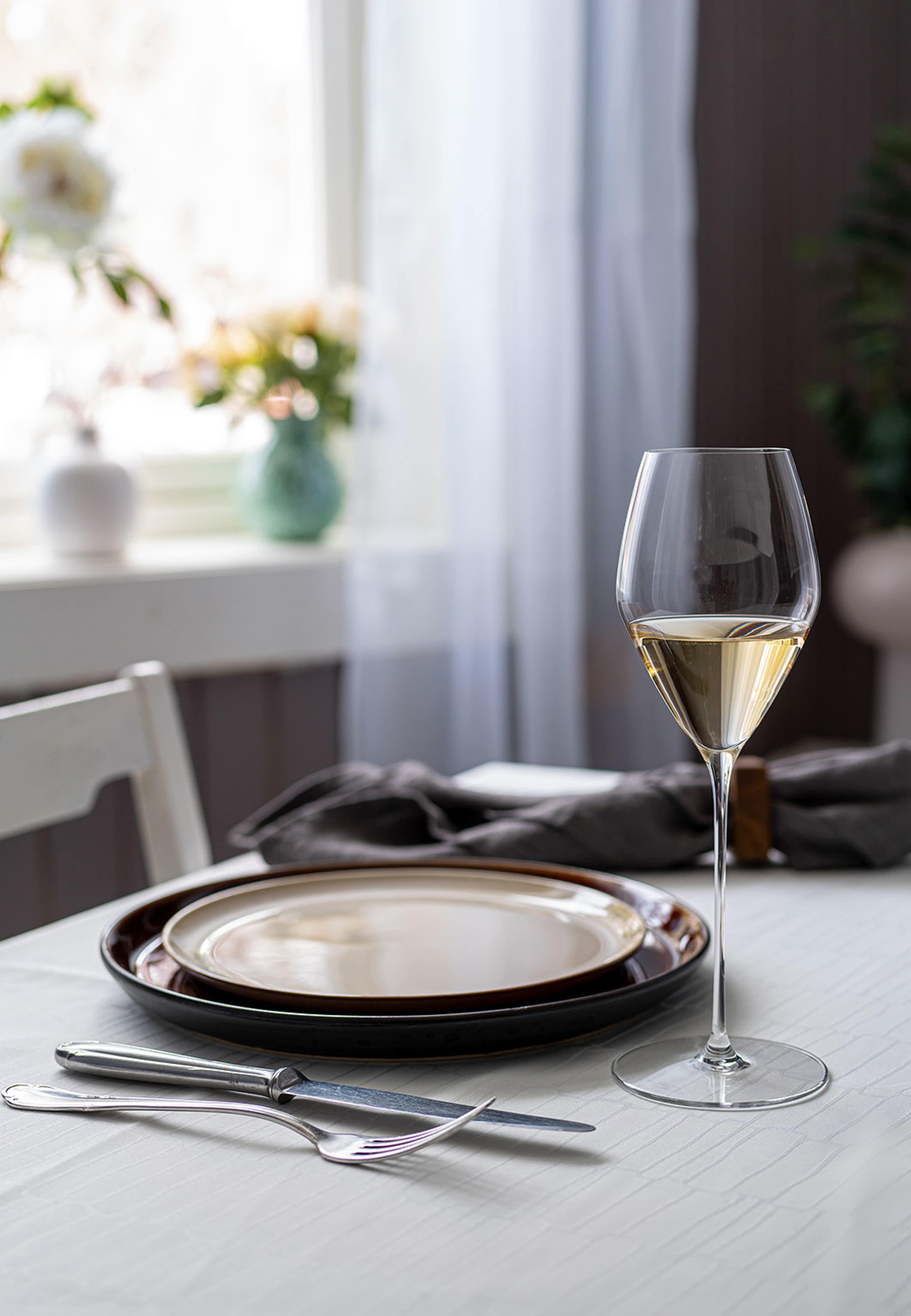 Sauvignon Blanc, 2-pack, från Riedel, i färgen Transparent. Klicka för att öppna bilden i stort format