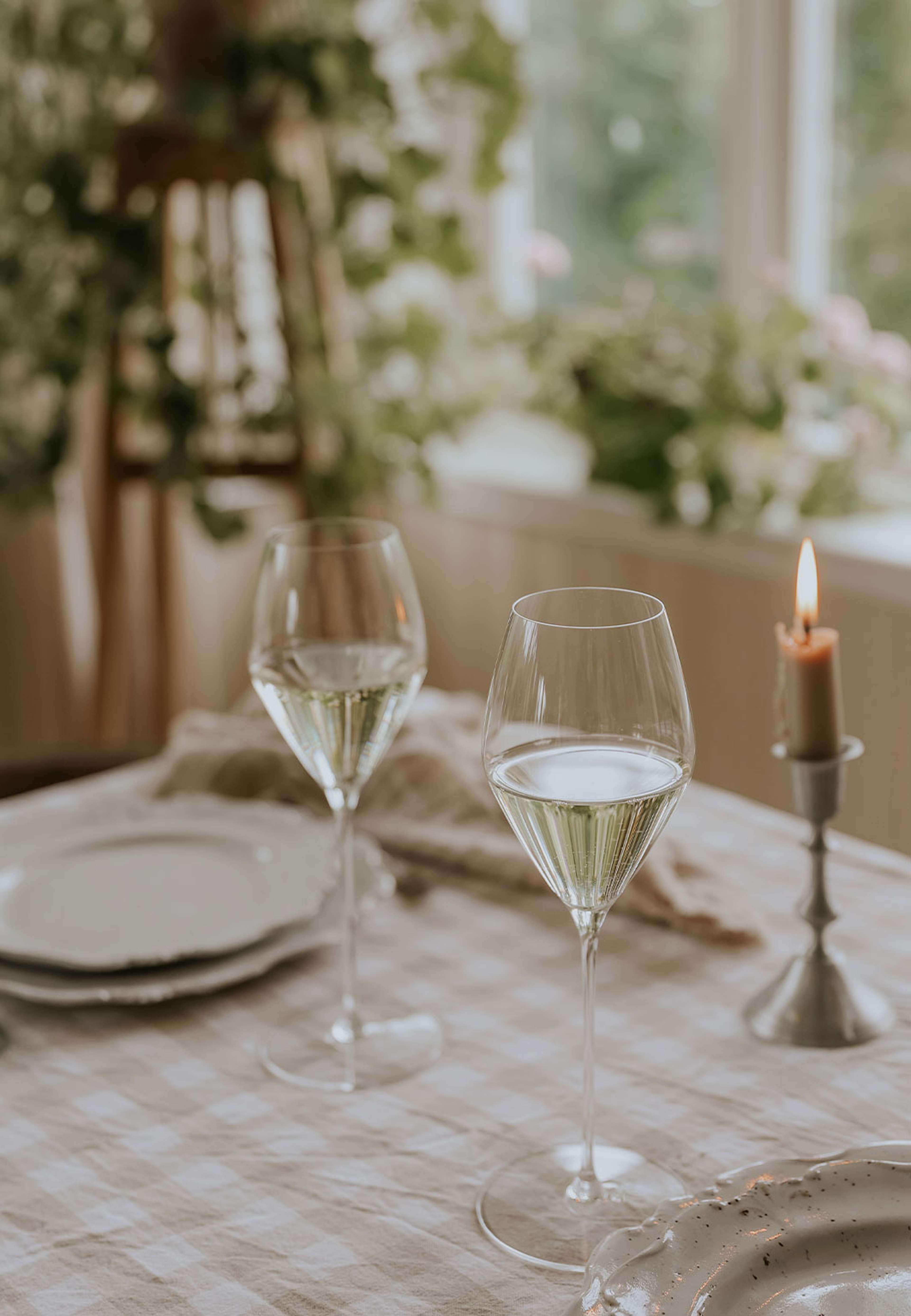 Sauvignon Blanc, 2-pack, från Riedel, i färgen Transparent. Klicka för att öppna bilden i stort format