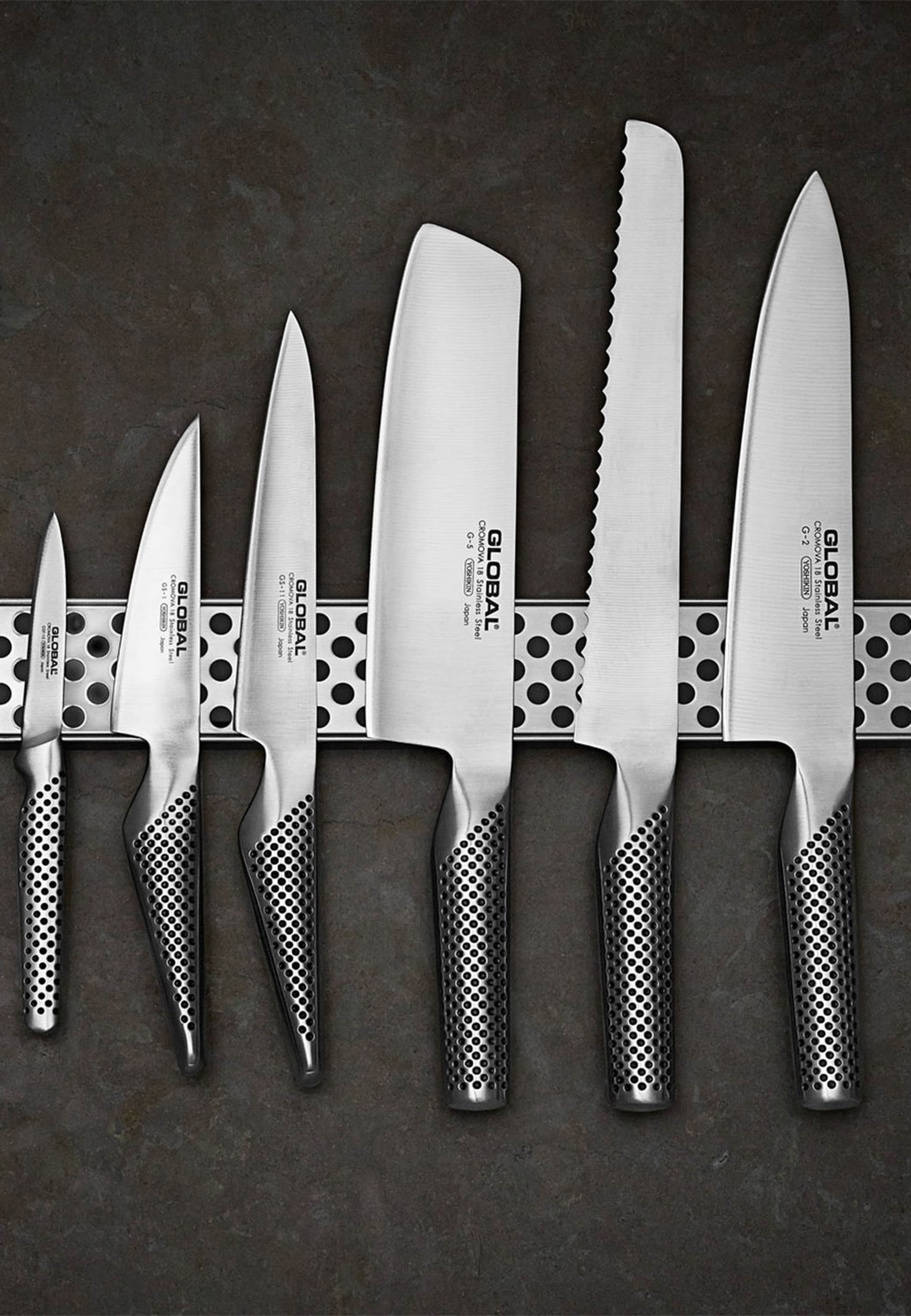 Magnetlist 41 cm, från Global, i färgen Rostfri. Klicka för att öppna bilden i stort format