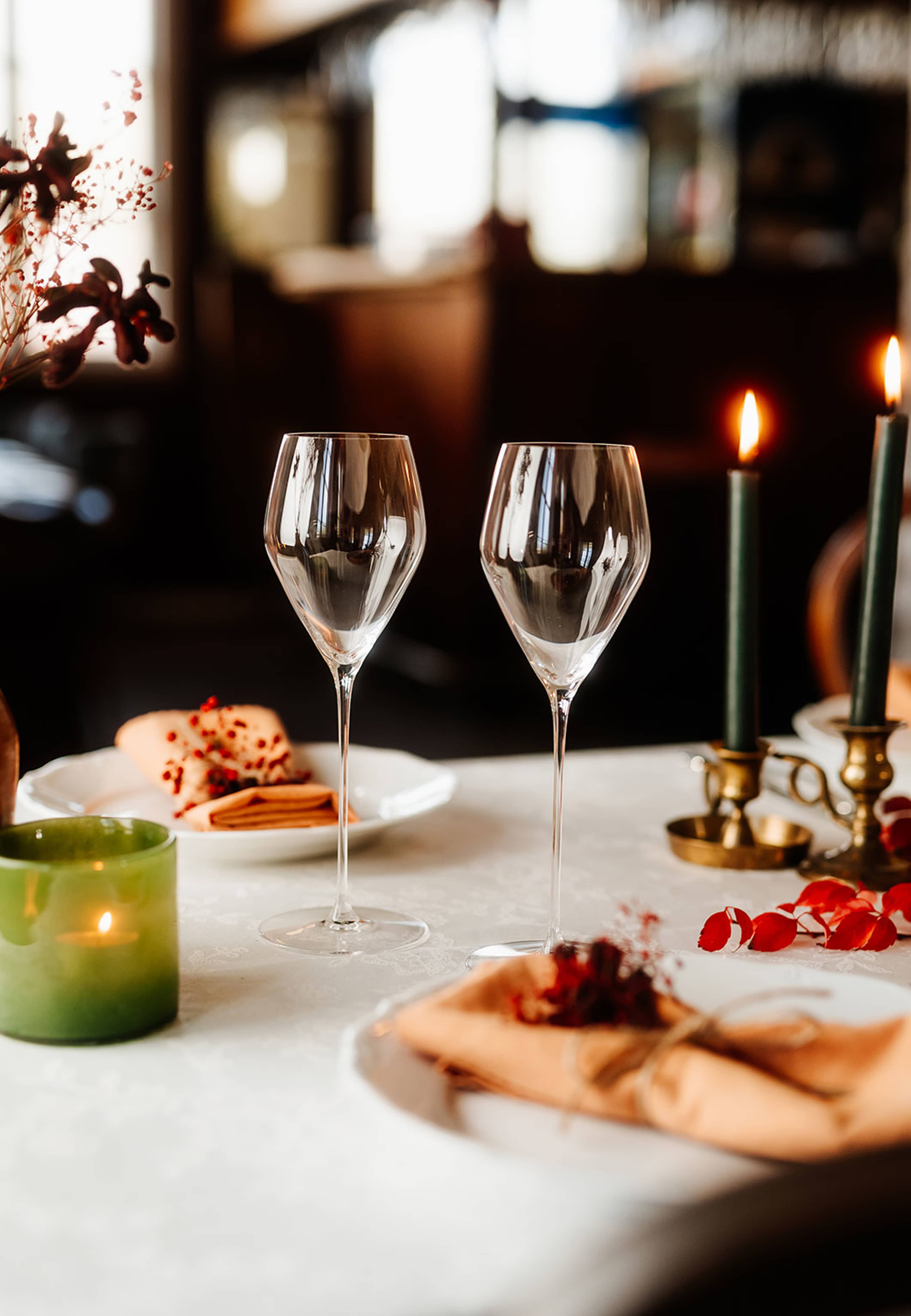 Champagne Wine Glass, 2-pack, från Riedel, i färgen Transparent. Klicka för att öppna bilden i stort format