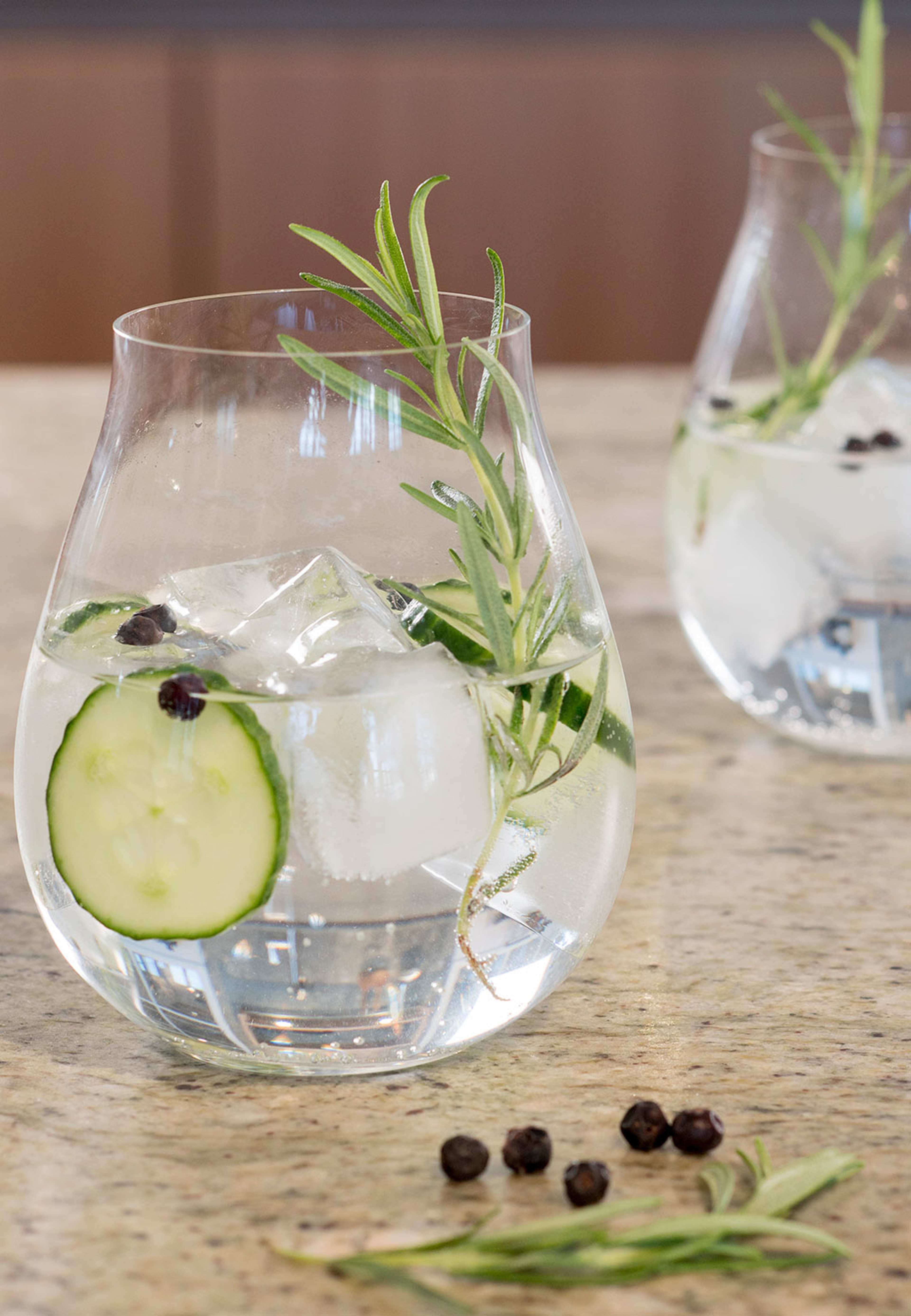 Gin & Tonic set, 4-pack, från Riedel, i färgen Transparent. Klicka för att öppna bilden i stort format