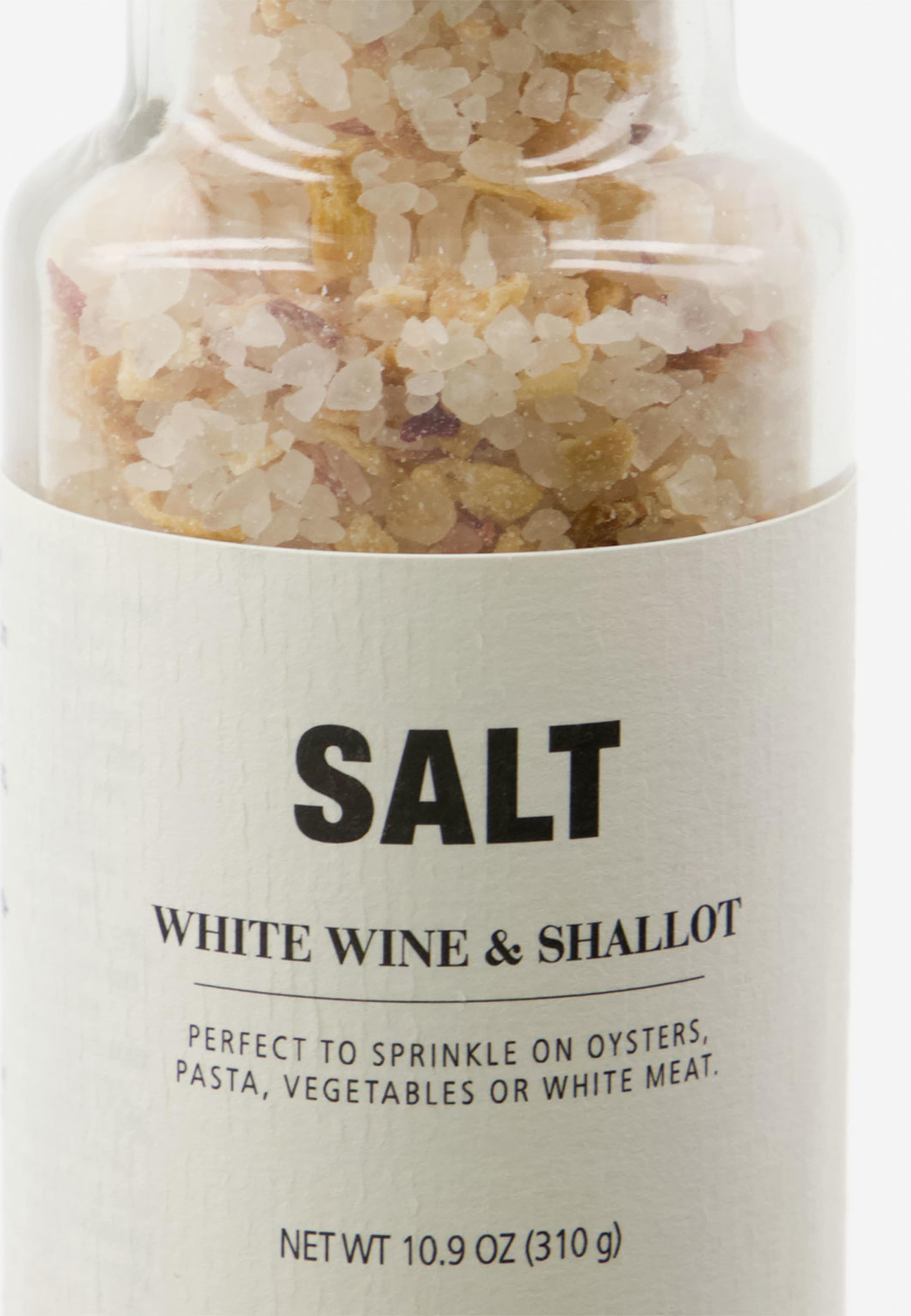 Salt Vitt vin & schalottenlök 310 g, från Nicolas Vahé, i färgen Clear. Klicka för att öppna bilden i stort format