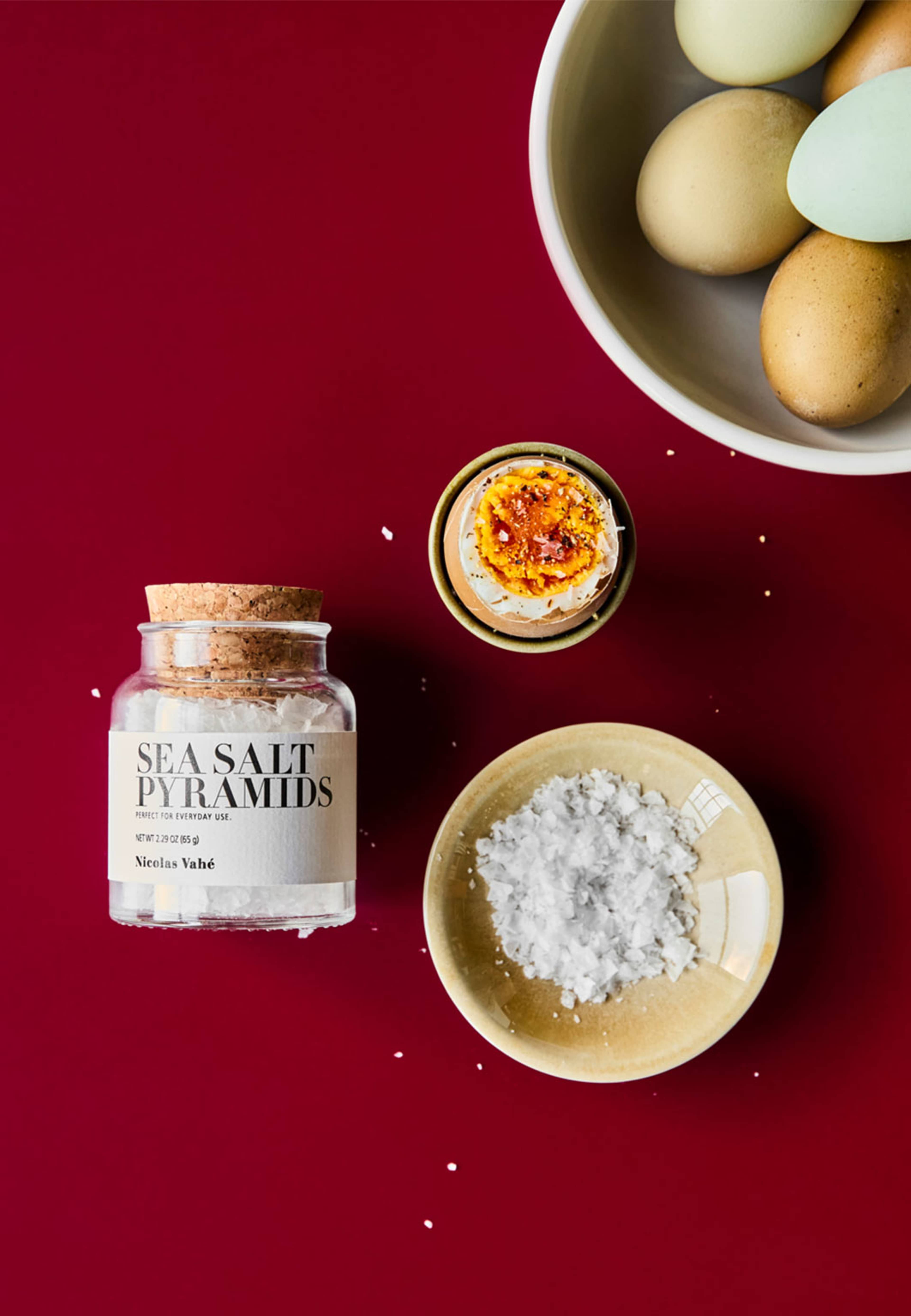 Salt Havssaltpyramider 65 g, från Nicolas Vahé, i färgen Clear. Klicka för att öppna bilden i stort format