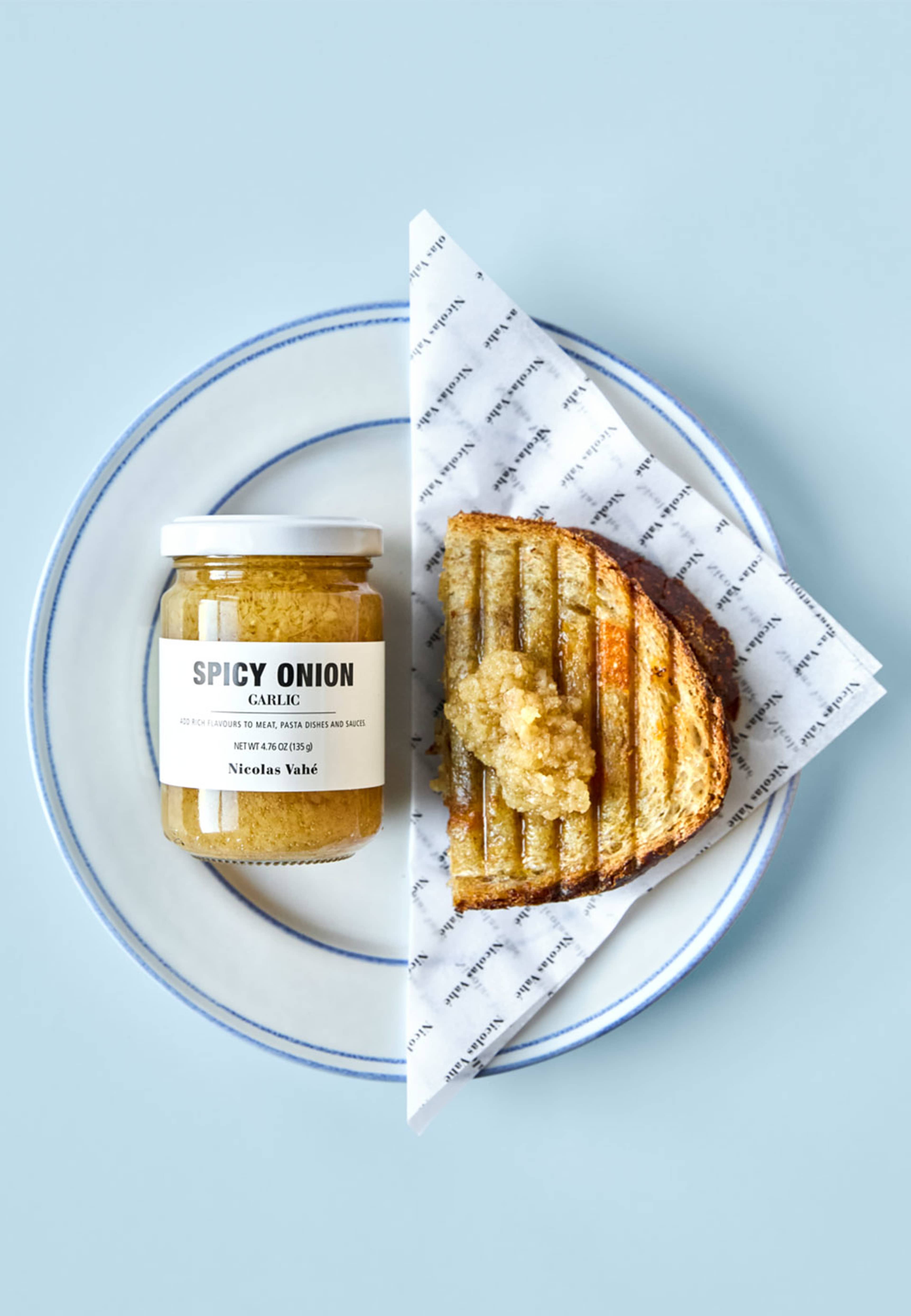 Kryddad lök Vitlök 135 g, från Nicolas Vahé, i färgen Clear. Klicka för att öppna bilden i stort format