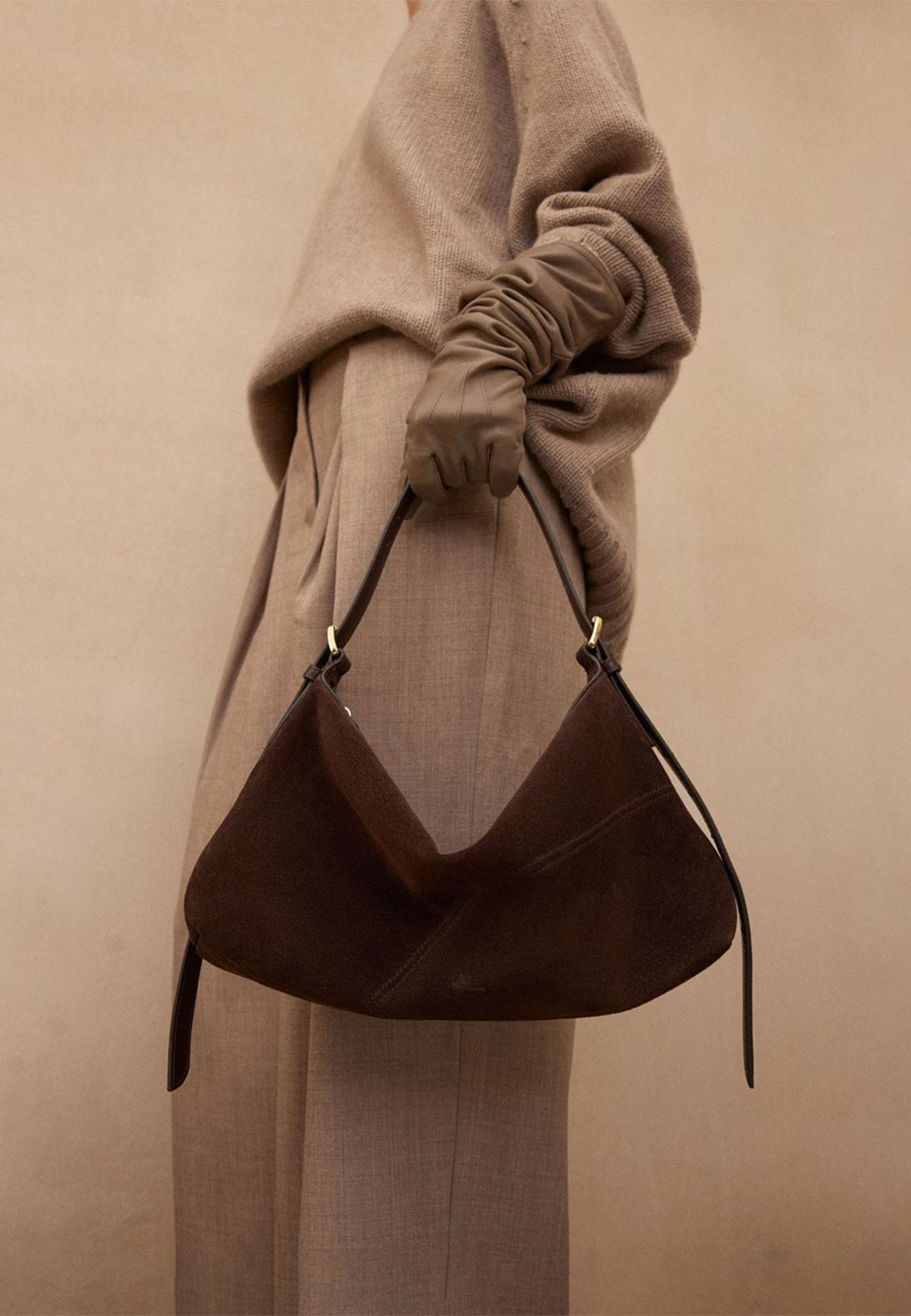 Castellare Walnut Suede/Vacchetta, från ATP Atelier, i färgen Walnut. Klicka för att öppna bilden i stort format