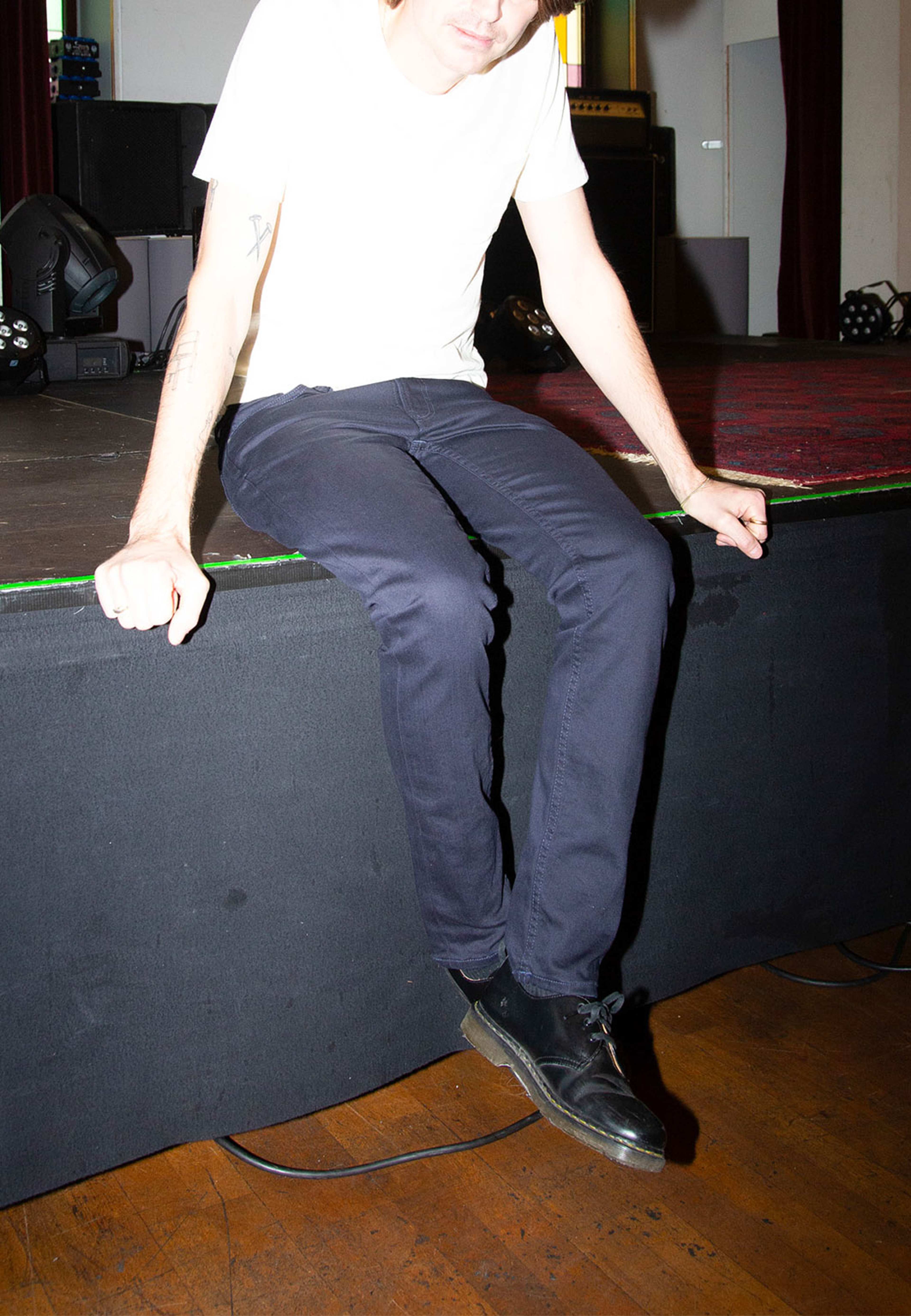 Lean Dean Everblue, från Nudie Jeans, i färgen Everblue. Klicka för att öppna bilden i stort format