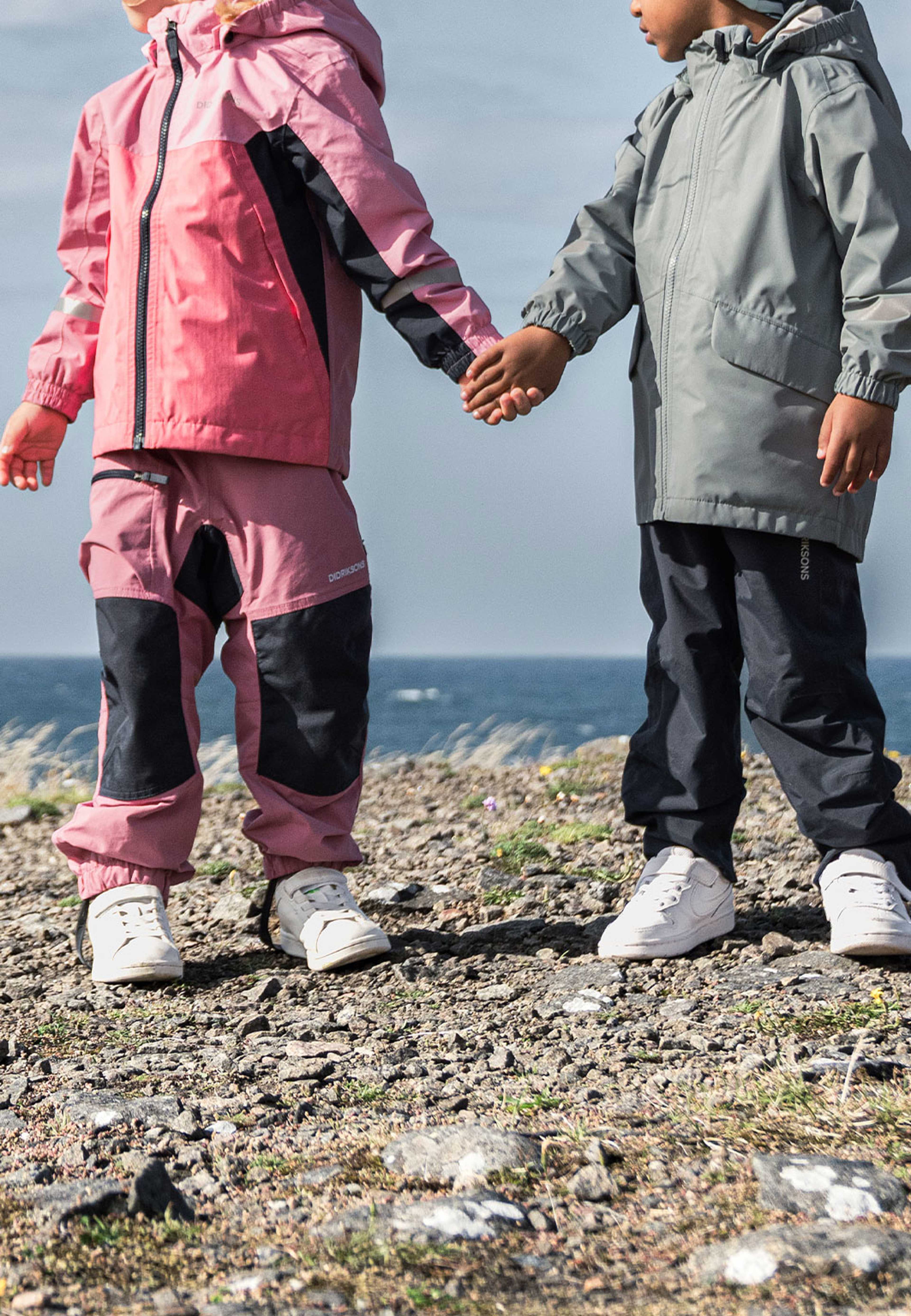 Norma Jacket, från Didriksons, i färgen Heather Pink. Klicka för att öppna bilden i stort format
