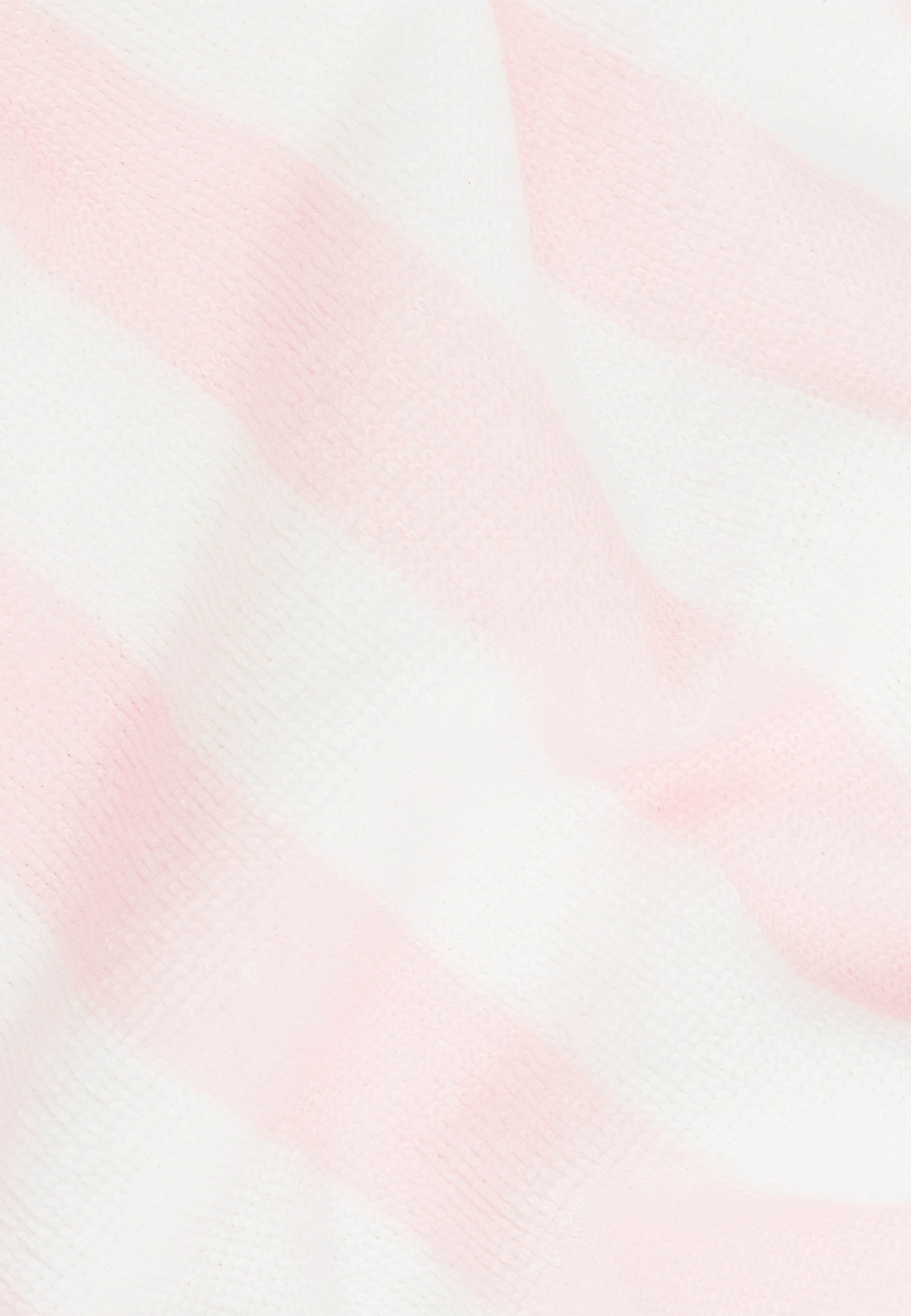 Stripes Bath Poncho, från Livly, i färgen Baby Pink. Klicka för att öppna bilden i stort format