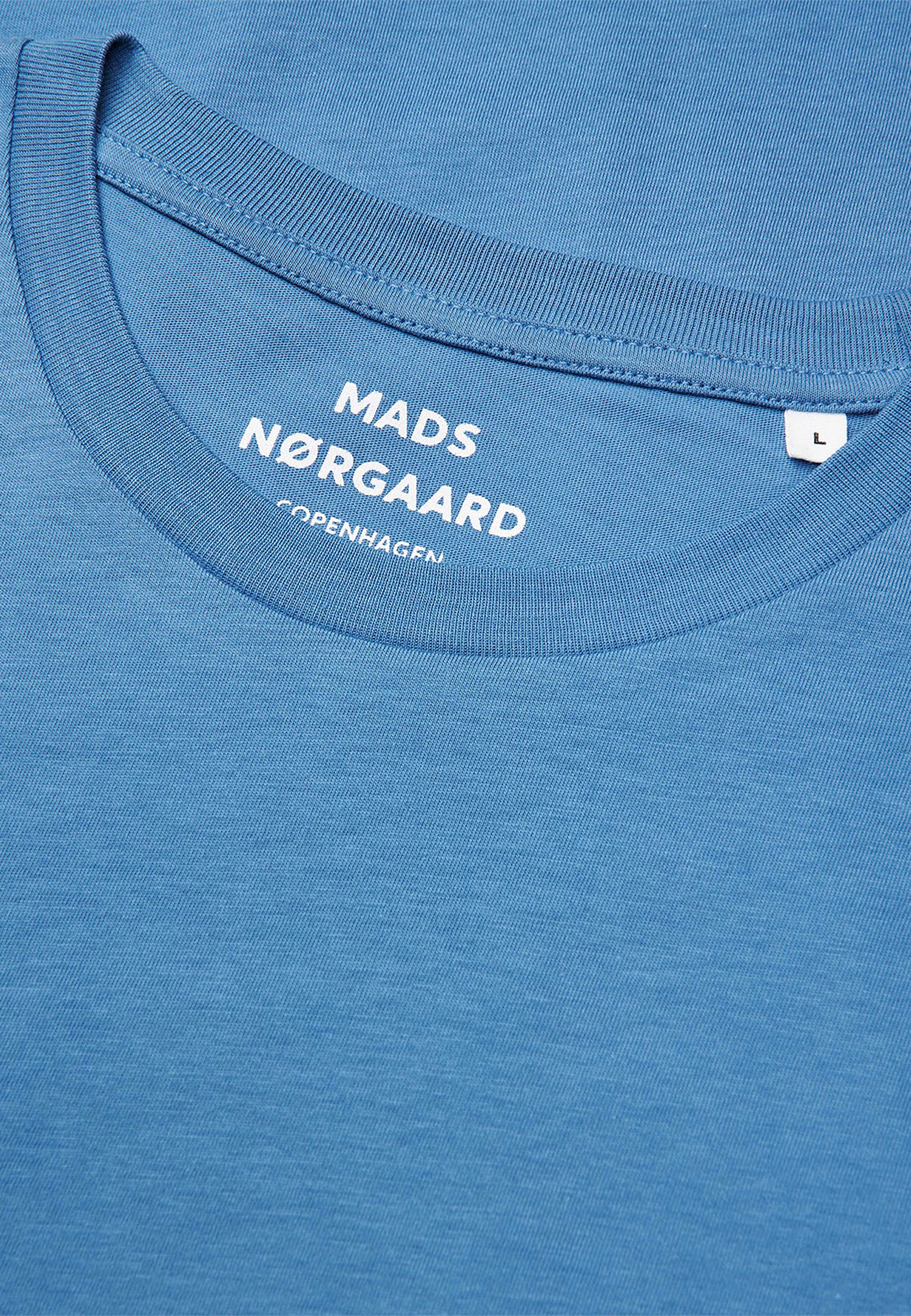 Fine Jersey Thor Tee FAV, från Mads Nørgaard, i färgen Riviera. Klicka för att öppna bilden i stort format