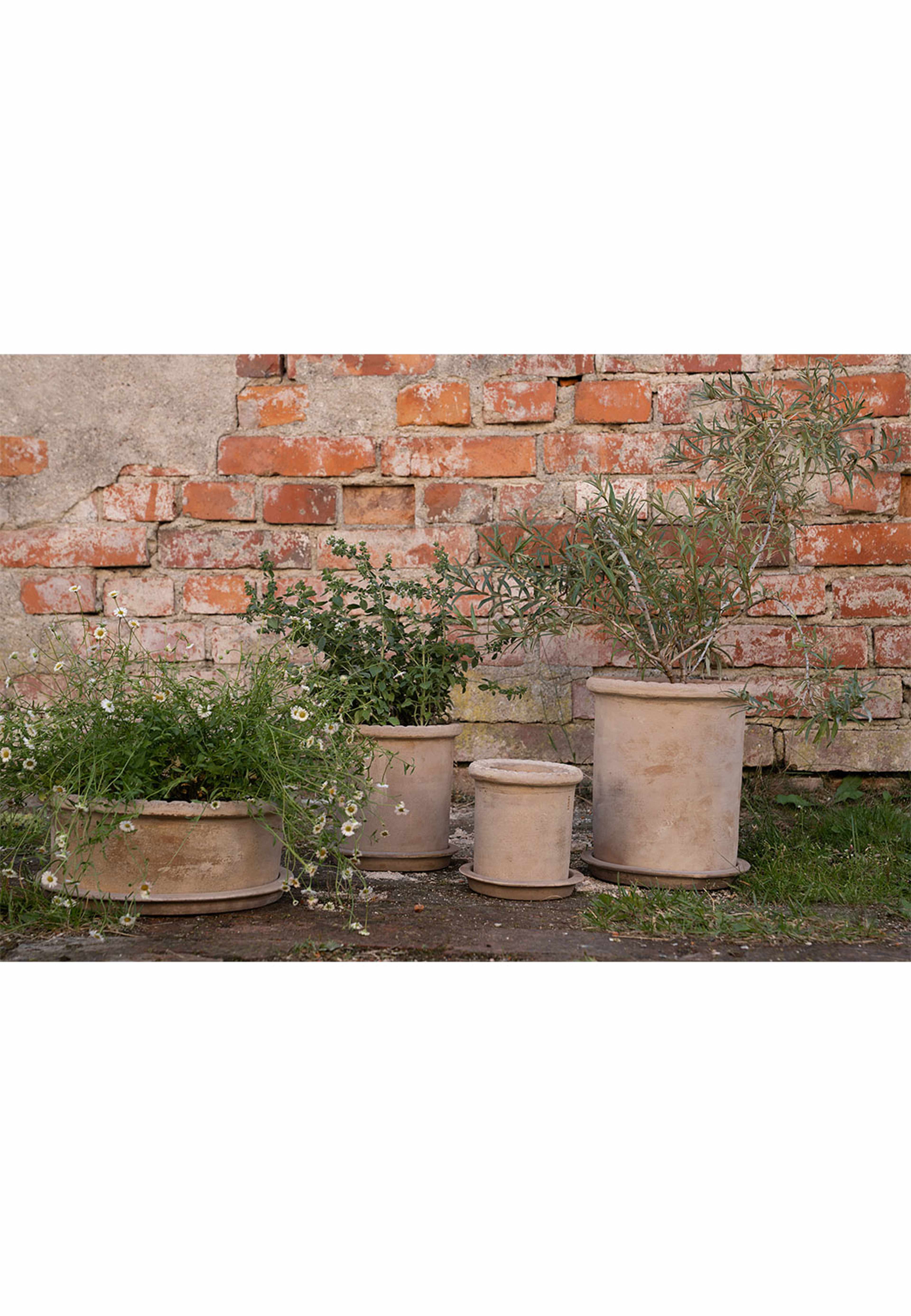 Kruka terracotta, från ERNST, i färgen Terracotta. Klicka för att öppna bilden i stort format