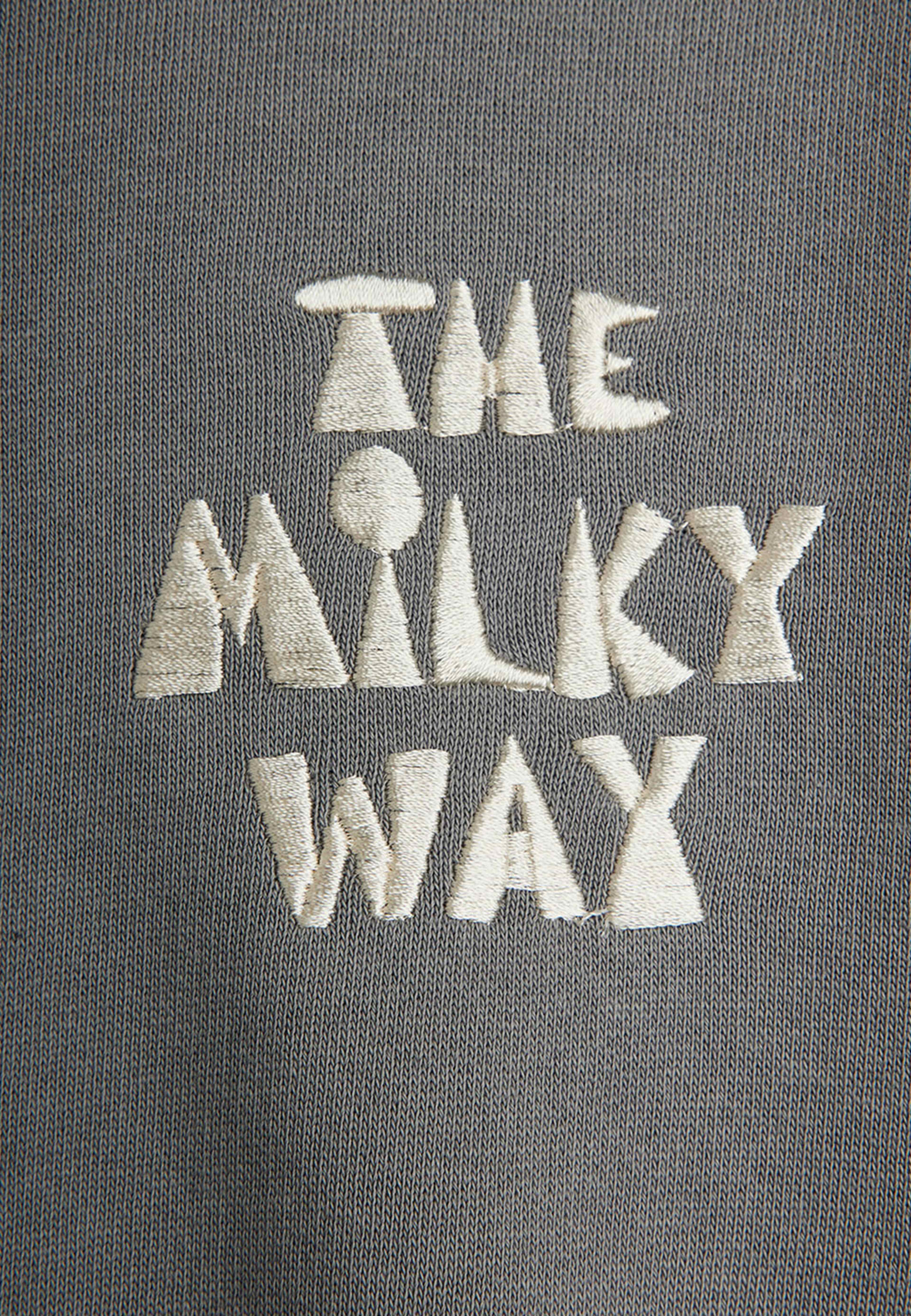 The Milky Way Rainbow Sweatshirt, från Mini Rodini, i färgen Grey. Klicka för att öppna bilden i stort format