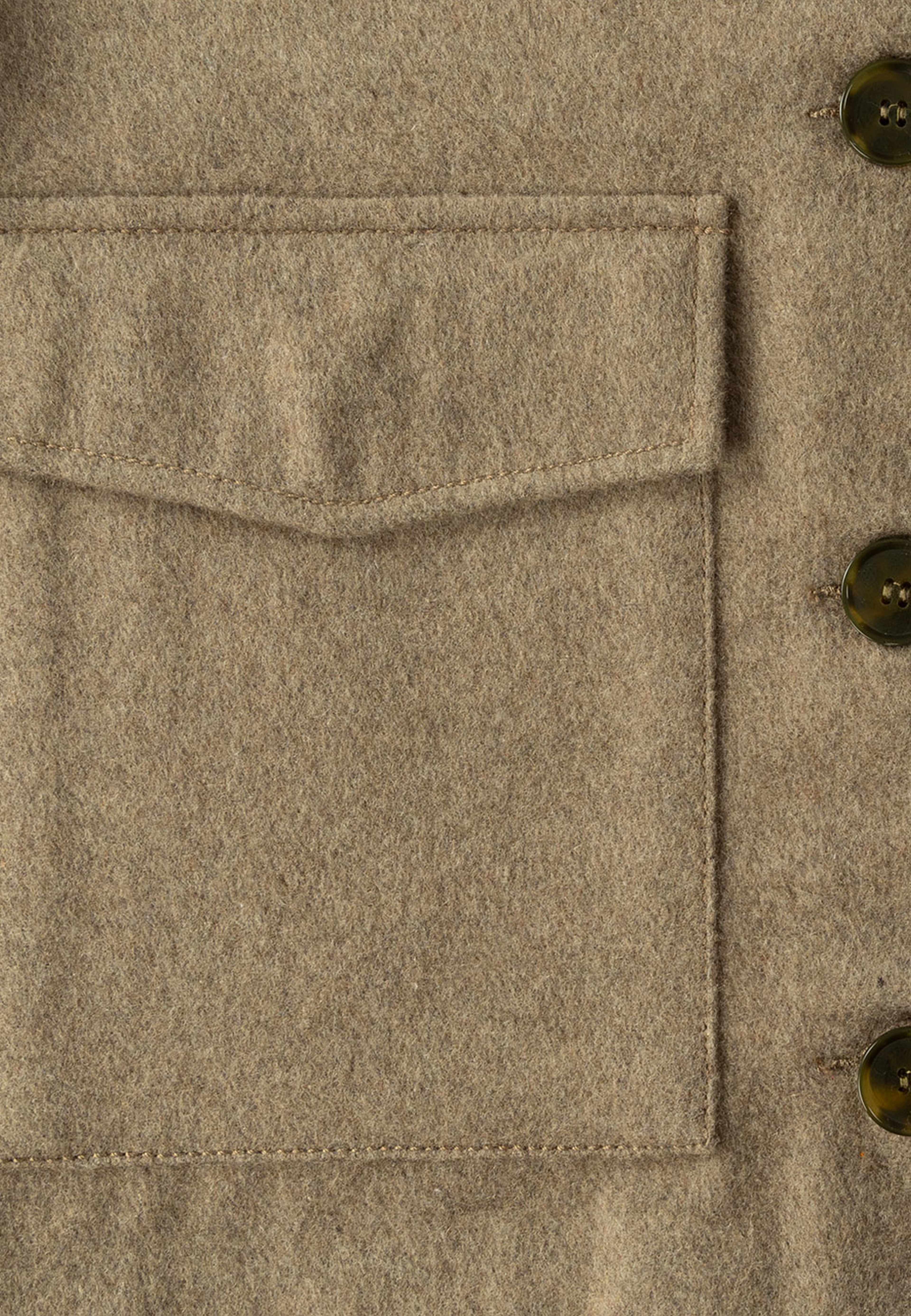 Jacka Camille Aura Wool Jacket, från The Shirt Factory, i färgen Beige. Klicka för att öppna bilden i stort format