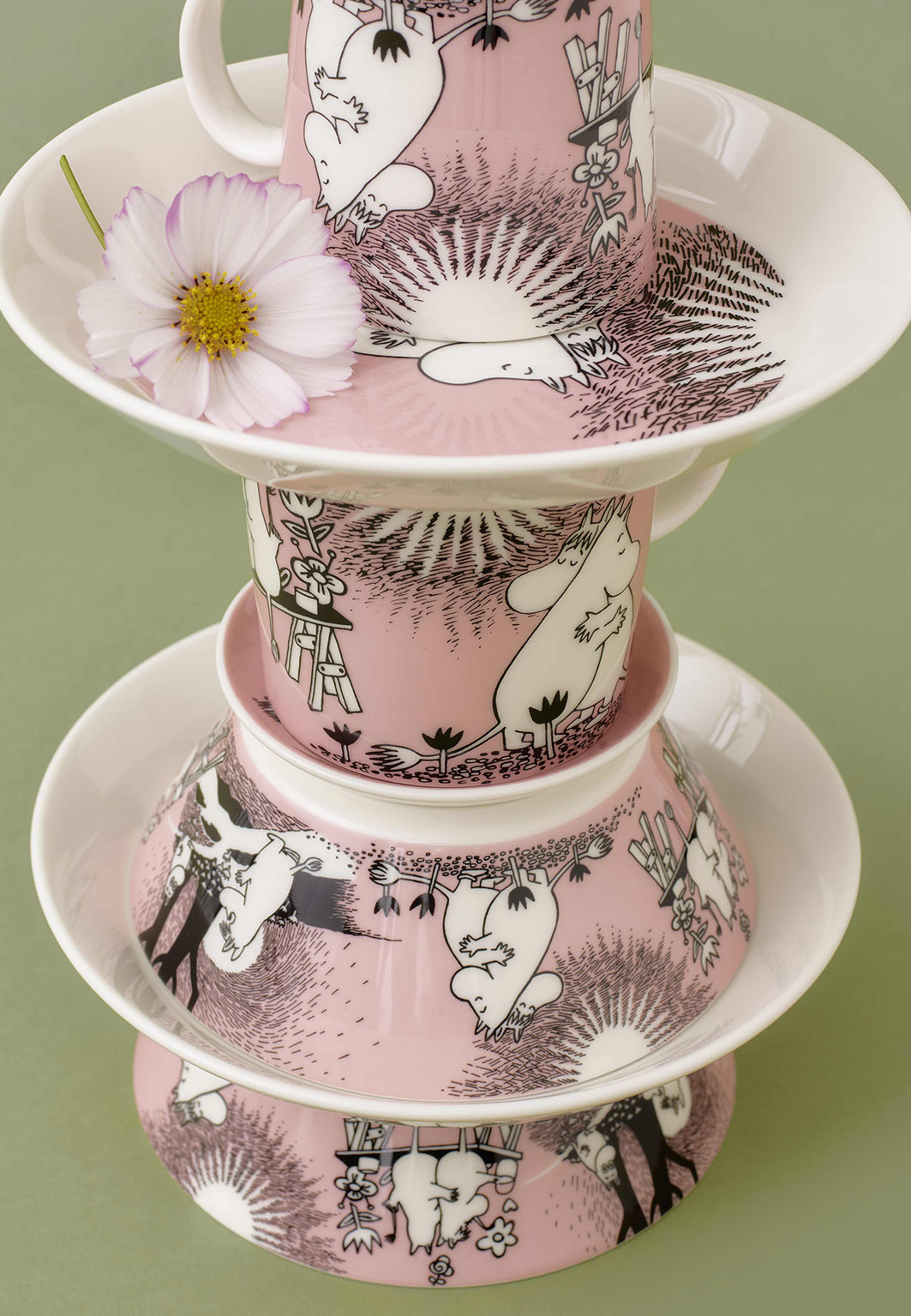 Mumin mugg 0,3L Kärlek 30, från Arabia, i färgen Rosa. Klicka för att öppna bilden i stort format