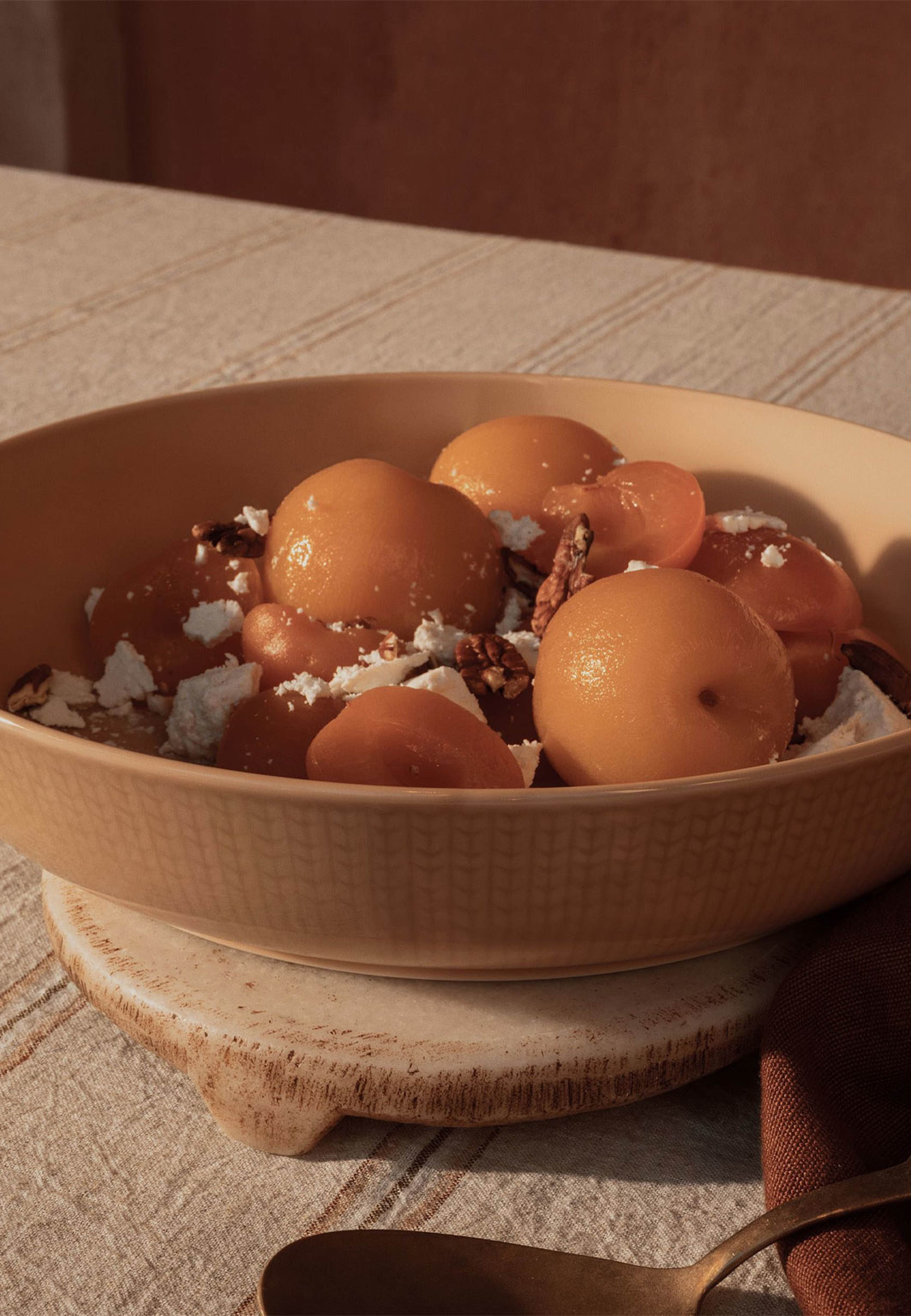 Swedish Grace ugnsform 2,5 L jubilee, från Rörstrand, i färgen Karamell. Klicka för att öppna bilden i stort format