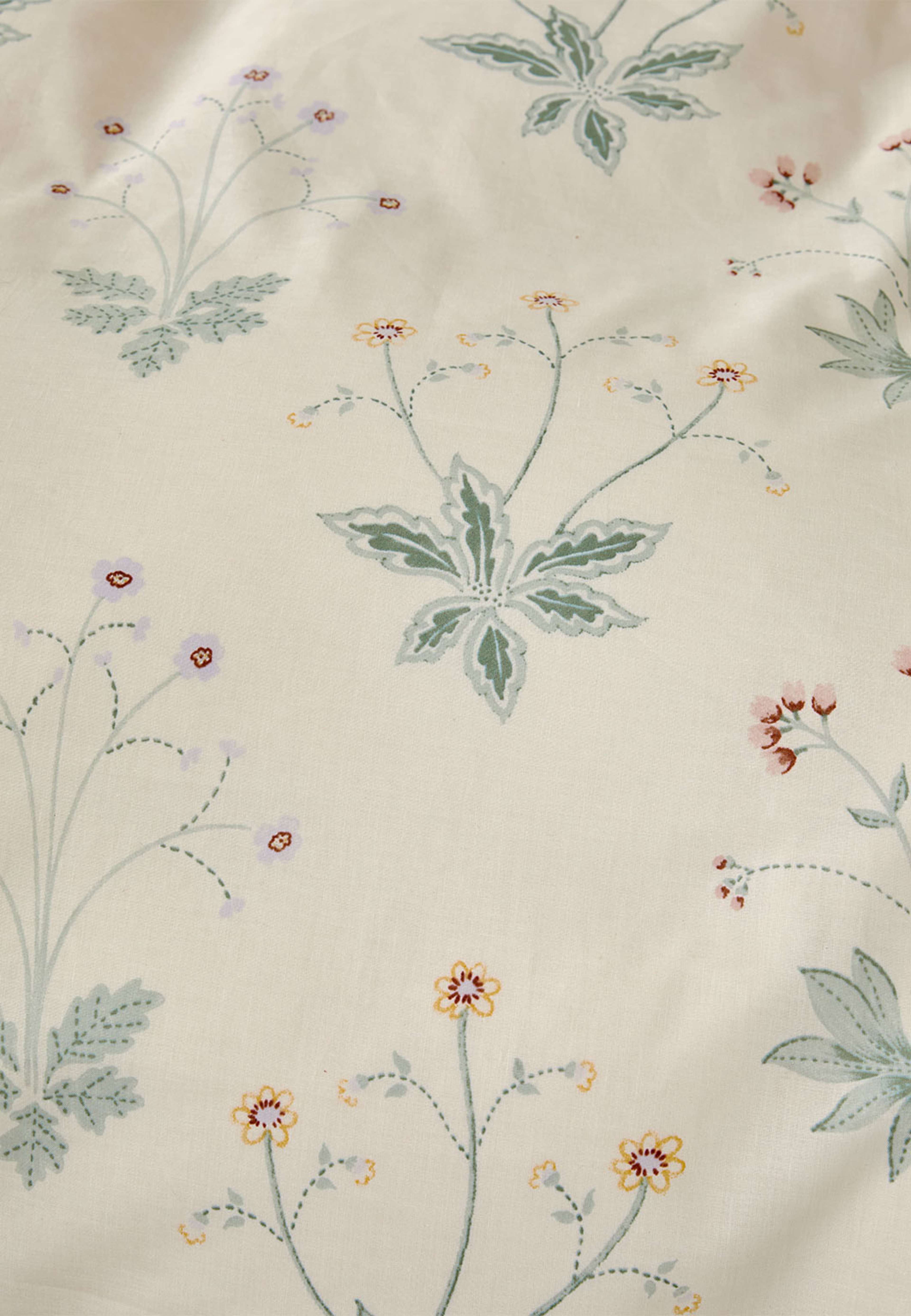 Oda bomull bäddset 150x210 cm, från Høie of Scandinavia, i färgen Elfenben. Klicka för att öppna bilden i stort format