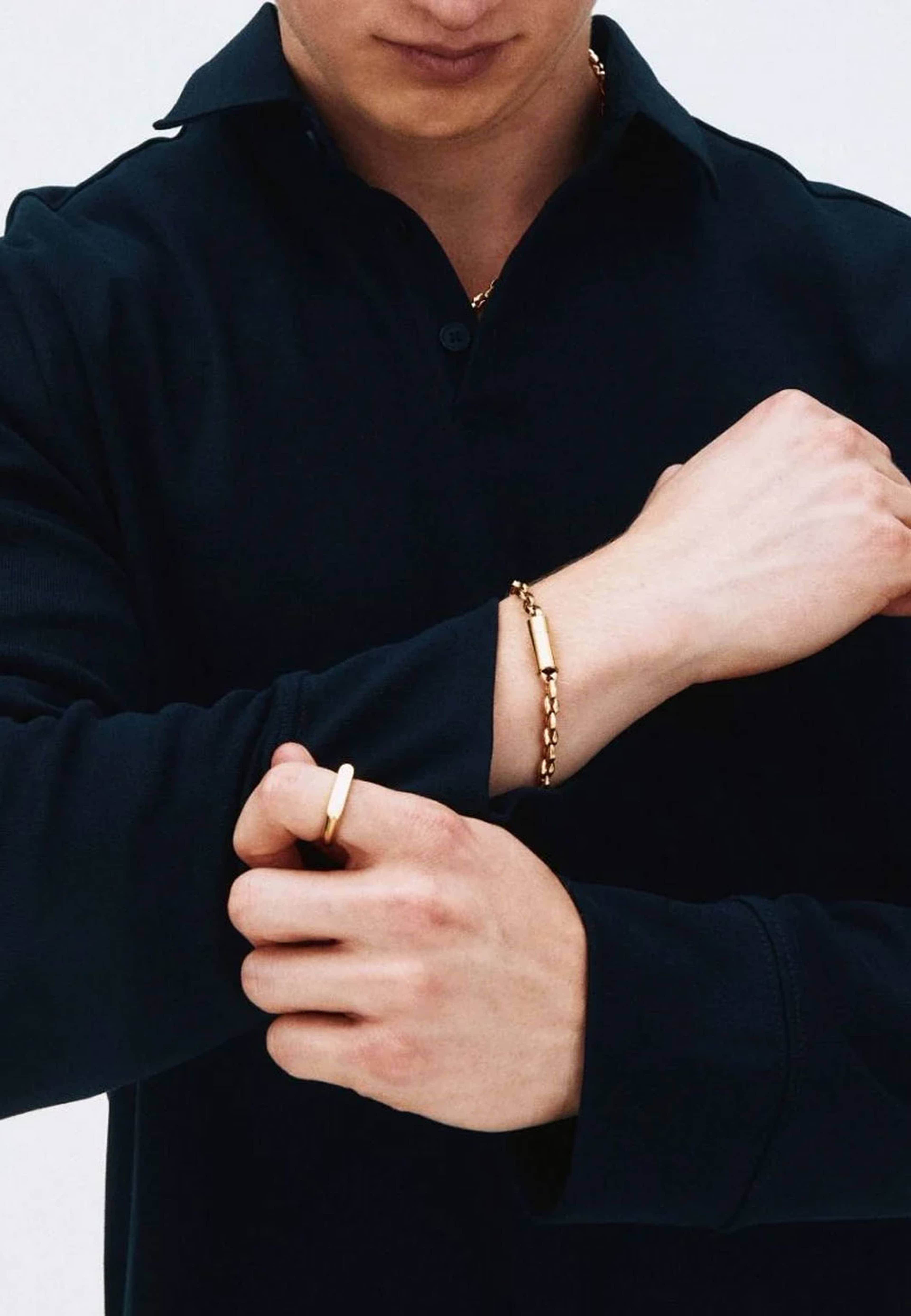 Nico Bracelet Gold, från Edblad, i färgen Gold. Klicka för att öppna bilden i stort format