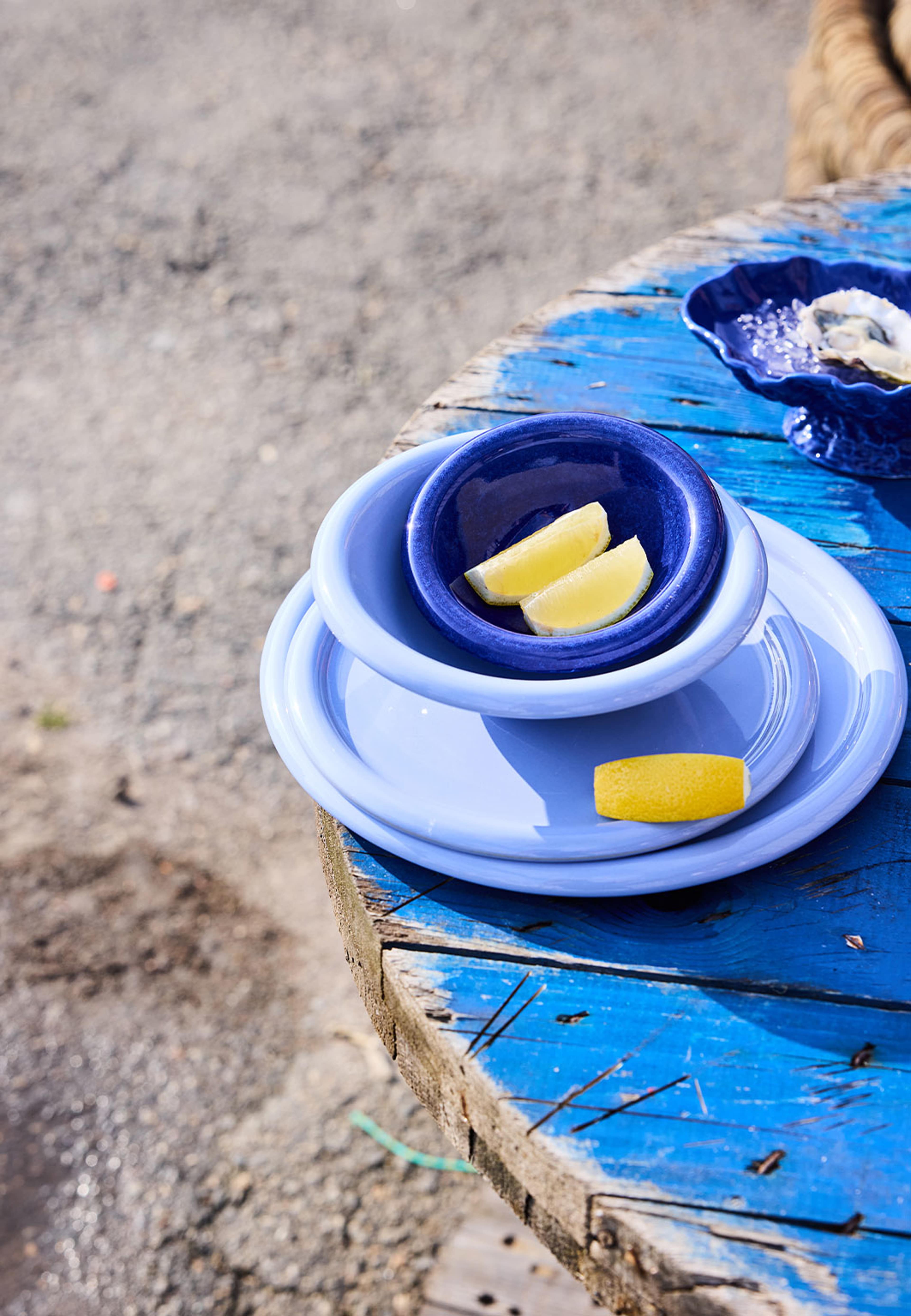 Assiett Porto, från Byon, i färgen Ljusblå. Klicka för att öppna bilden i stort format