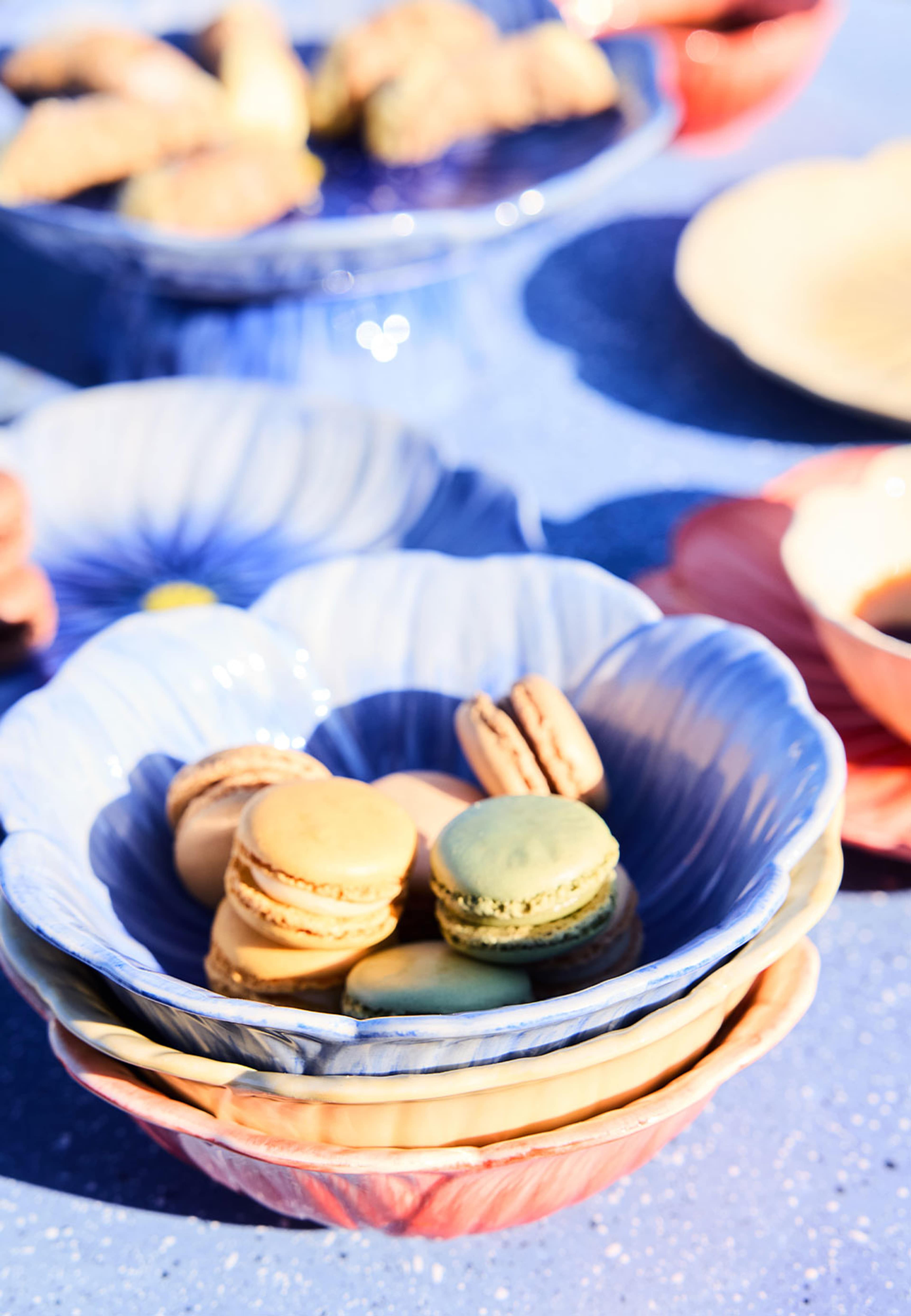 Skål Poppy M, från Byon, i färgen Blå. Klicka för att öppna bilden i stort format