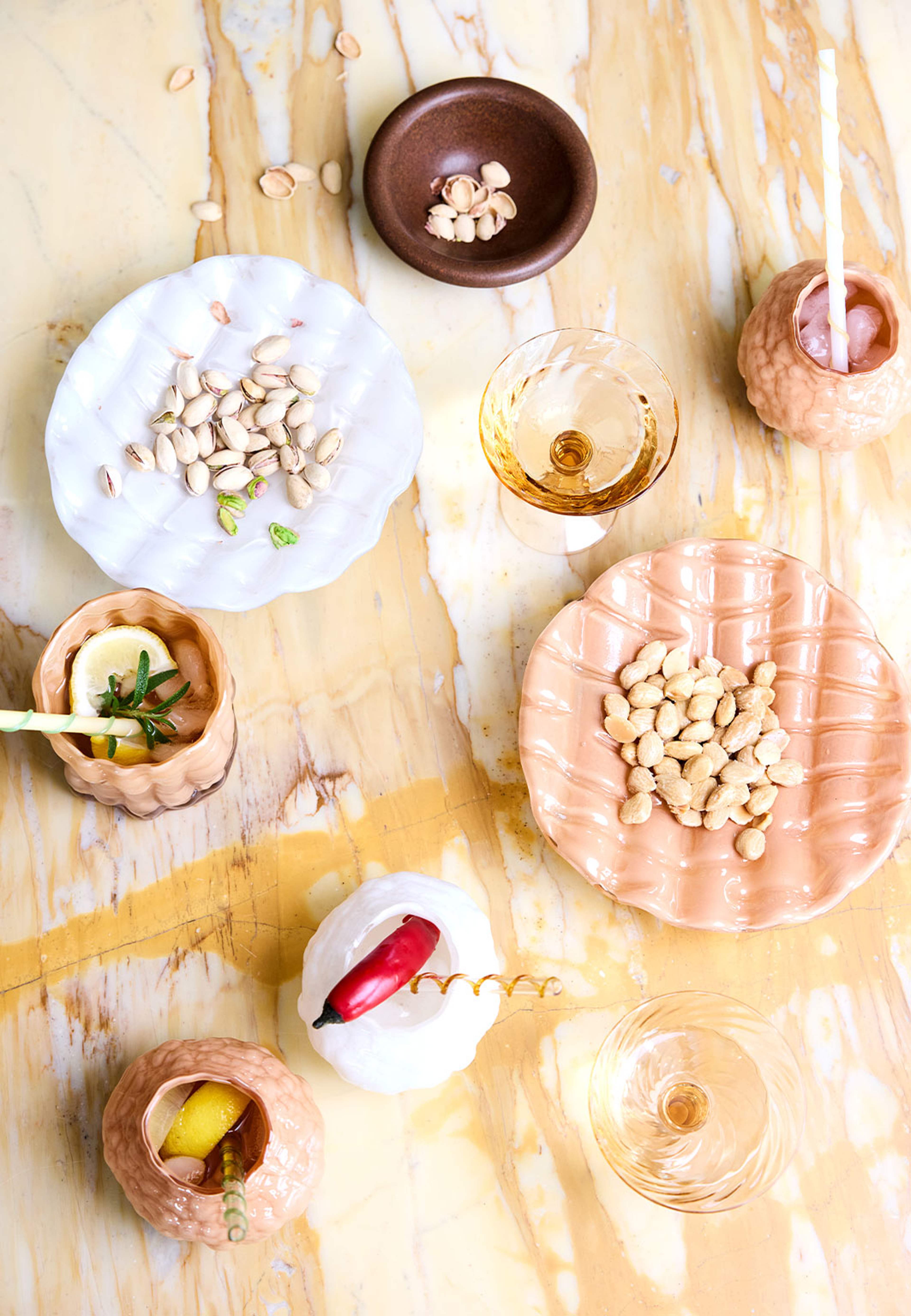 Skål Laranne M, från Byon, i färgen Persika. Klicka för att öppna bilden i stort format