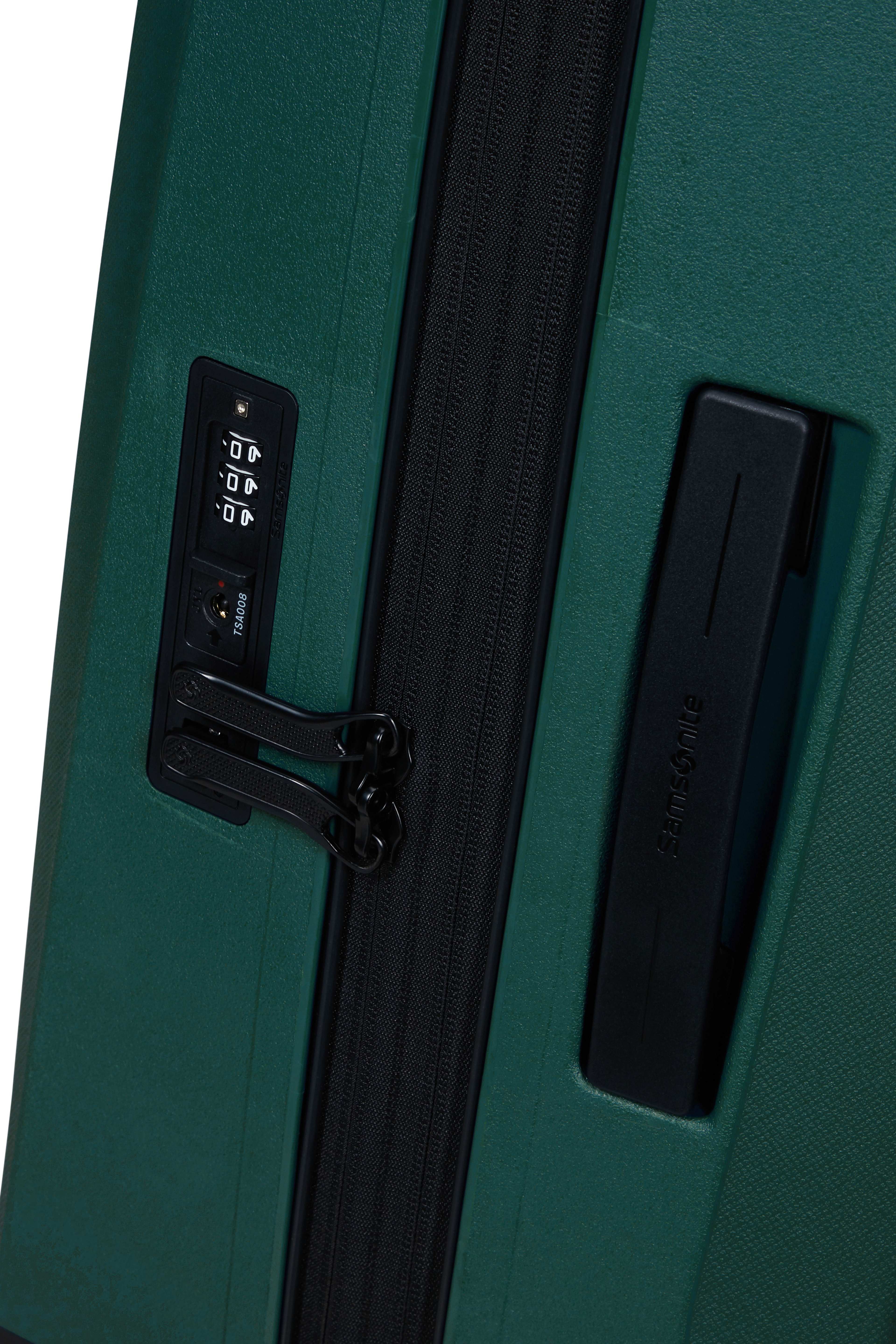 Essens expandebar kabinväska, från Samsonite, i färgen Alpine Green. Klicka för att öppna bilden i stort format