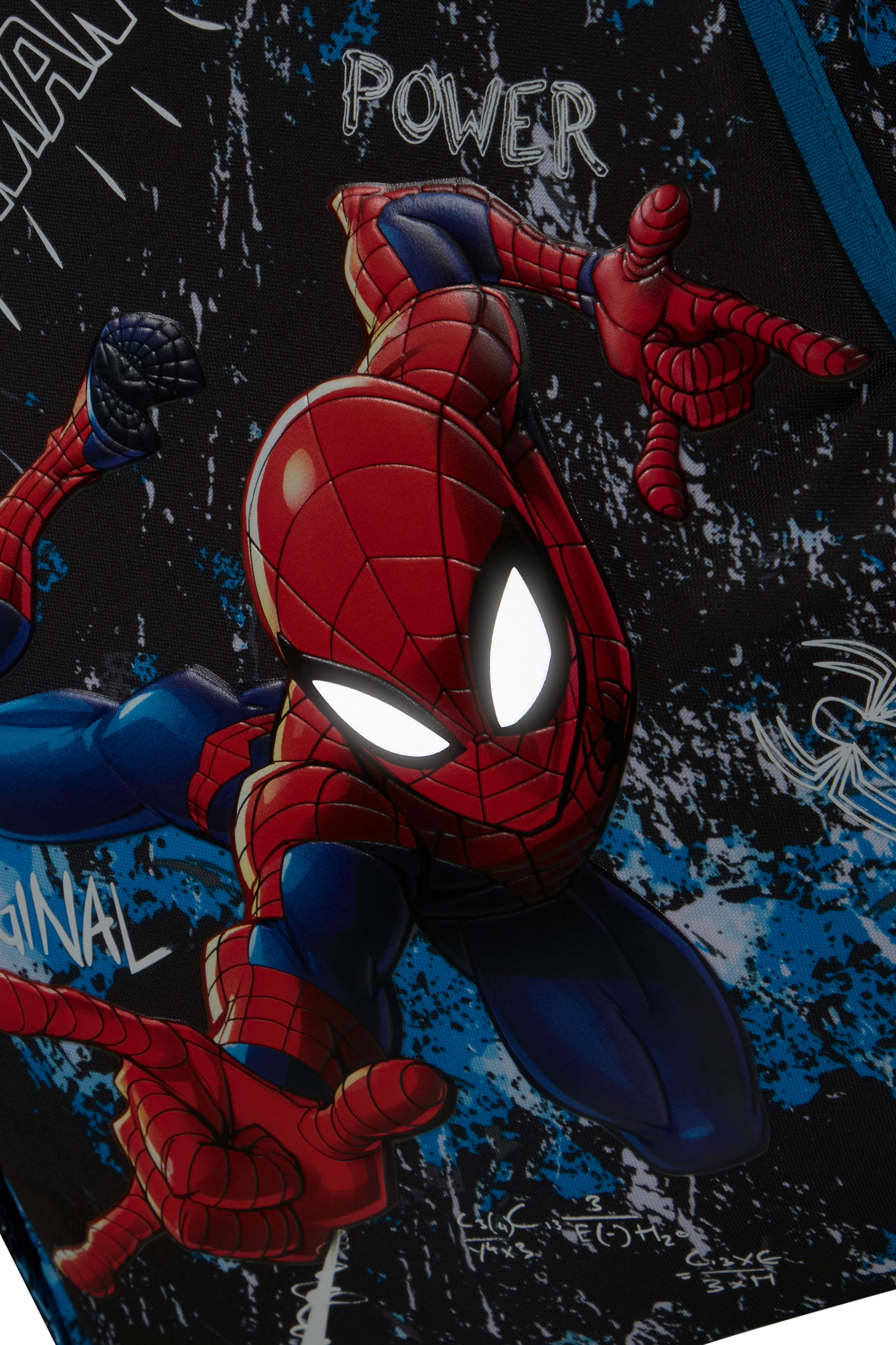 Marwel Ryggsäck, från Samsonite, i färgen Spiderman Mystery. Klicka för att öppna bilden i stort format