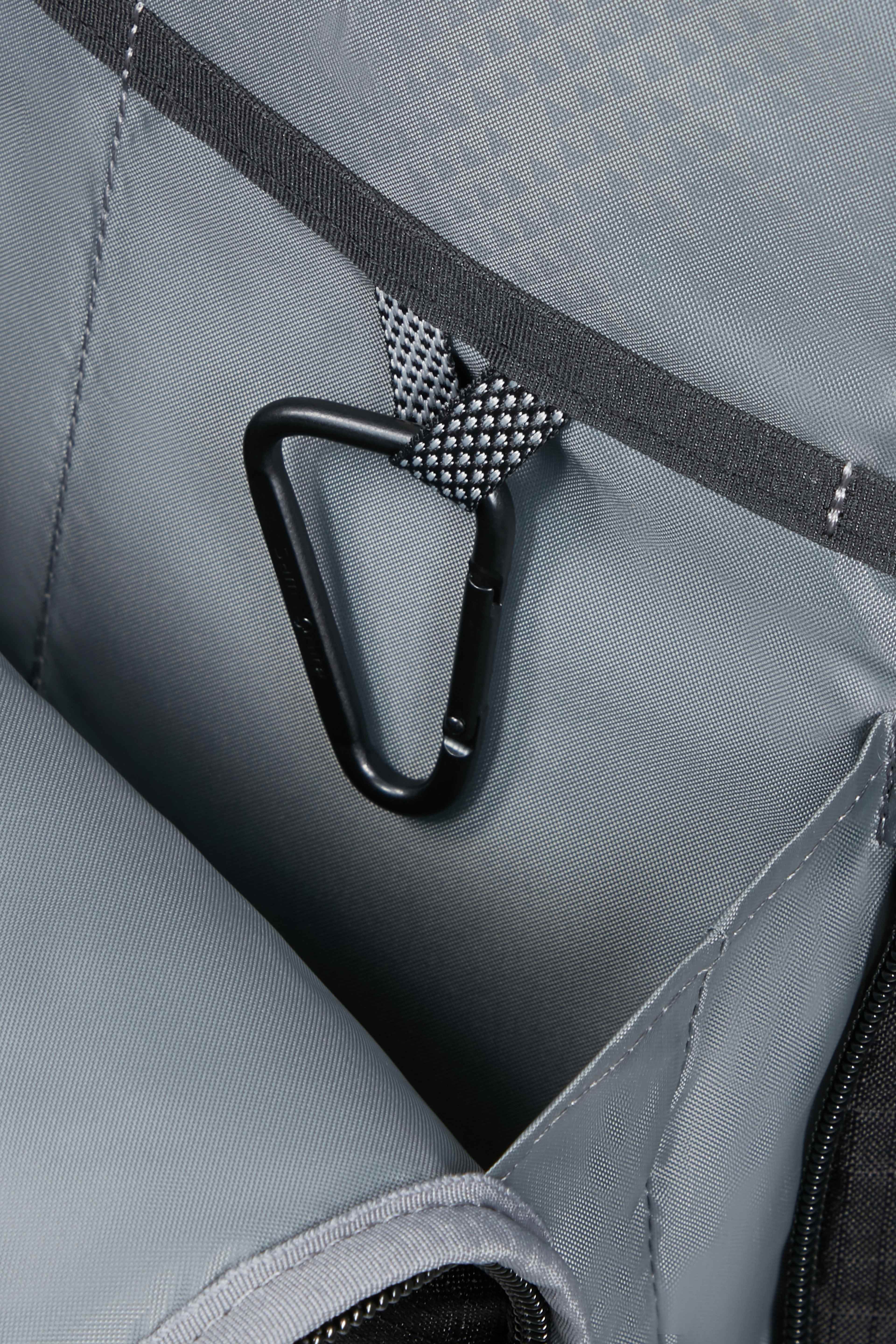 Ryggsäck, från Samsonite, i färgen Deep Black. Klicka för att öppna bilden i stort format