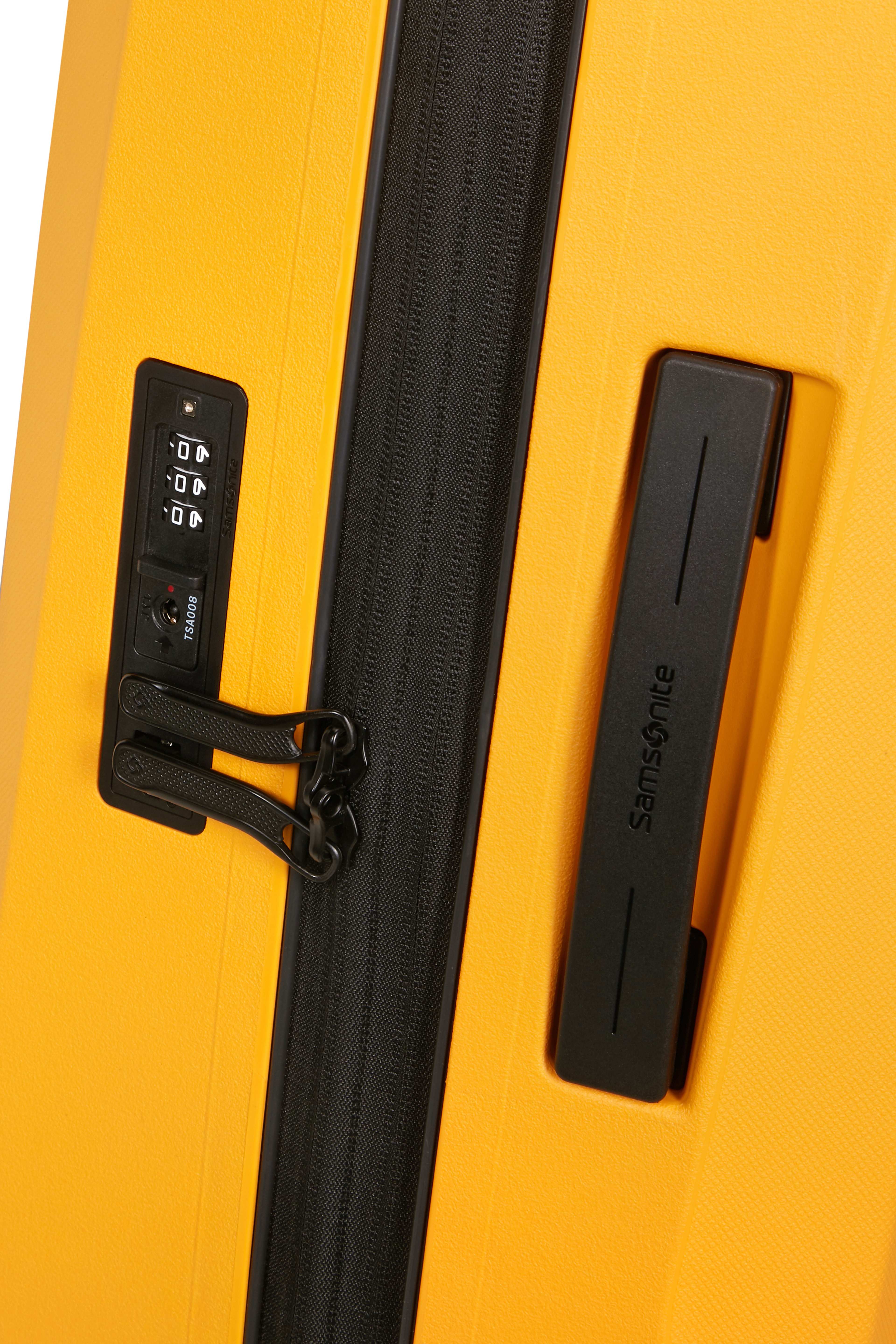 Essens expandebar kabinväska, från Samsonite, i färgen Radiant Yellow. Klicka för att öppna bilden i stort format