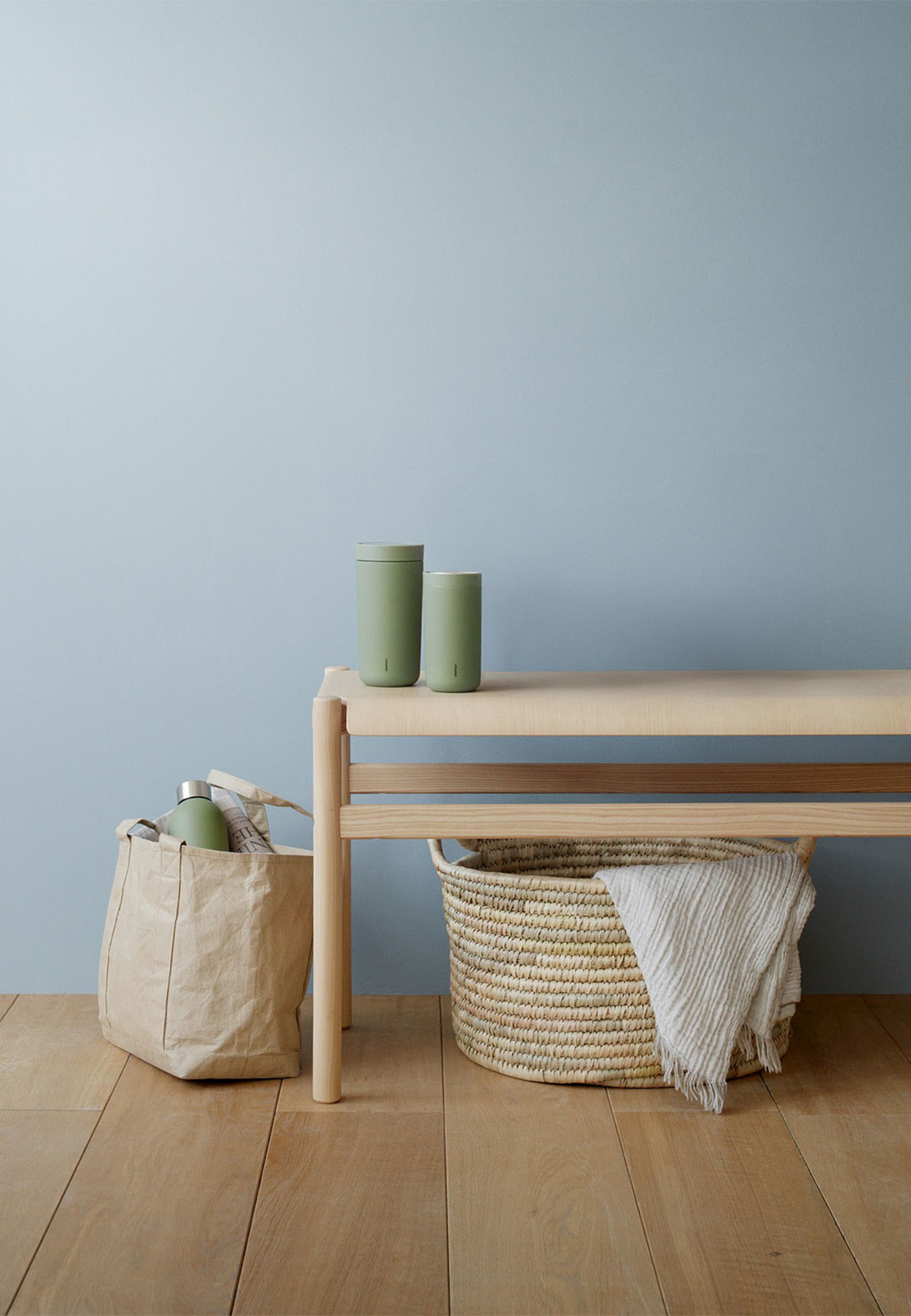 To Go Click termosmugg 0.4 l soft fern green, från Stelton, i färgen Soft Fern Green. Klicka för att öppna bilden i stort format