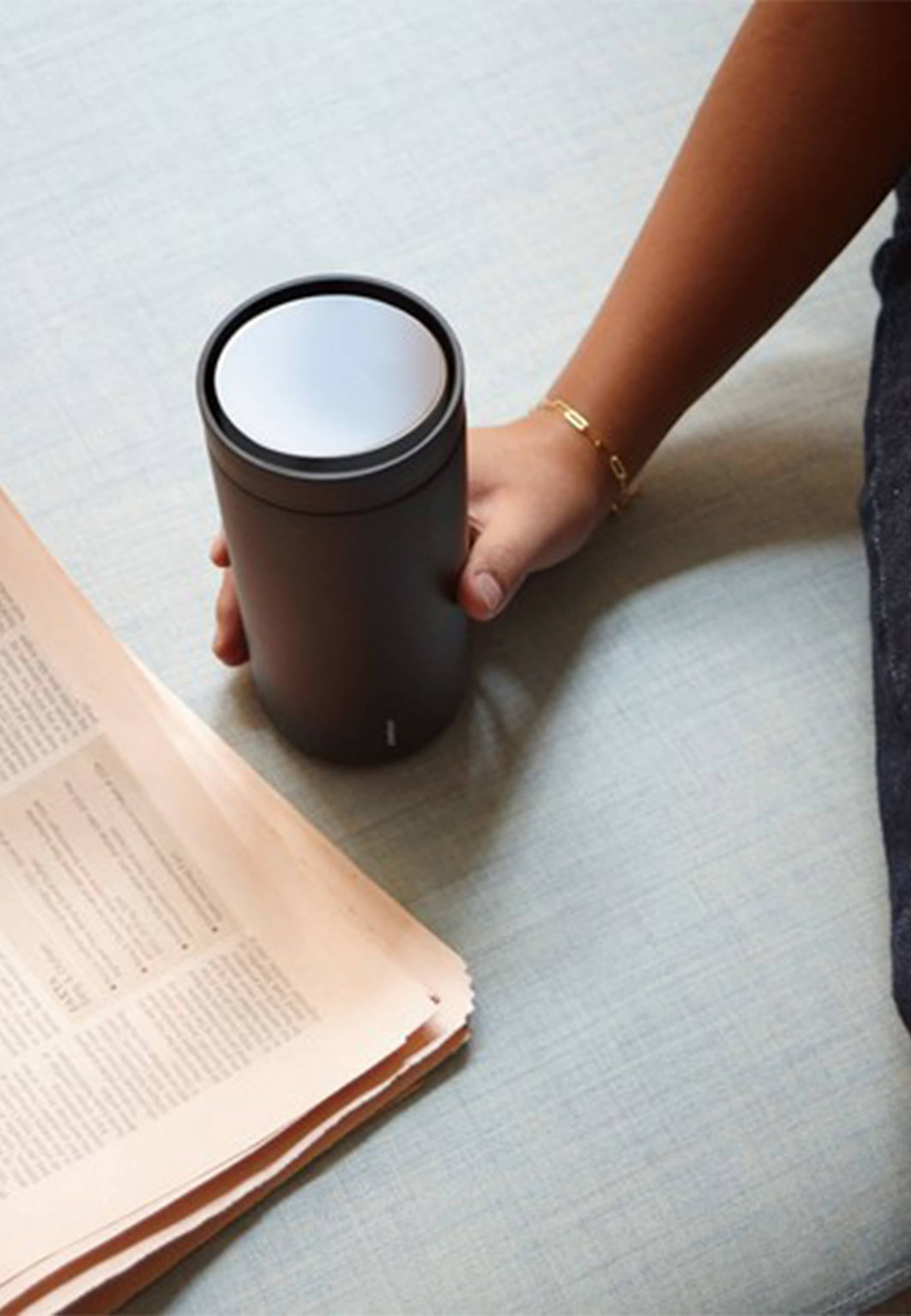 To Go Click termosmugg 0.2 l soft black, från Stelton, i färgen Soft Black. Klicka för att öppna bilden i stort format