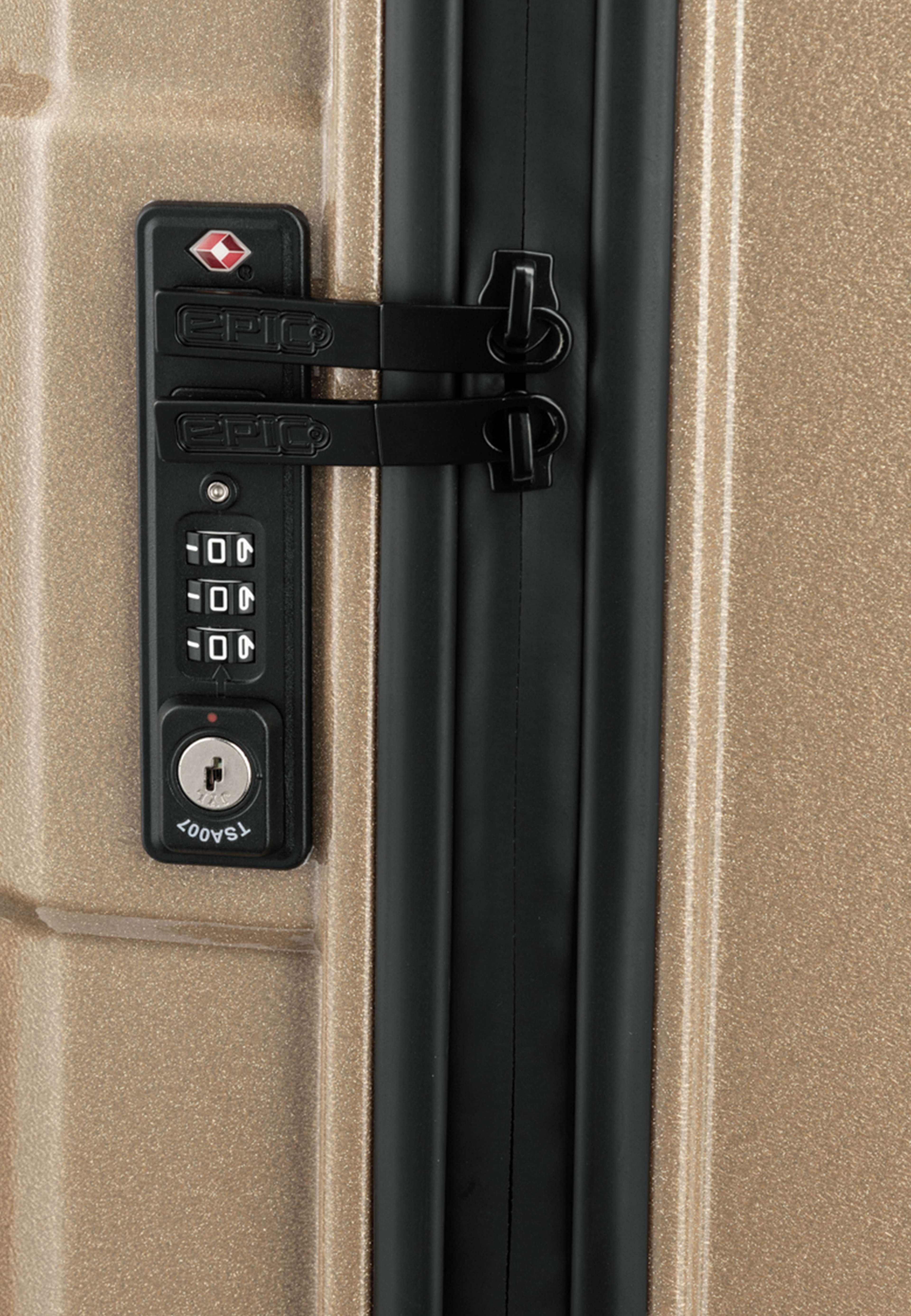 Crate Reflex EVO Resväska 55cm Gold, från Epic, i färgen Gold. Klicka för att öppna bilden i stort format