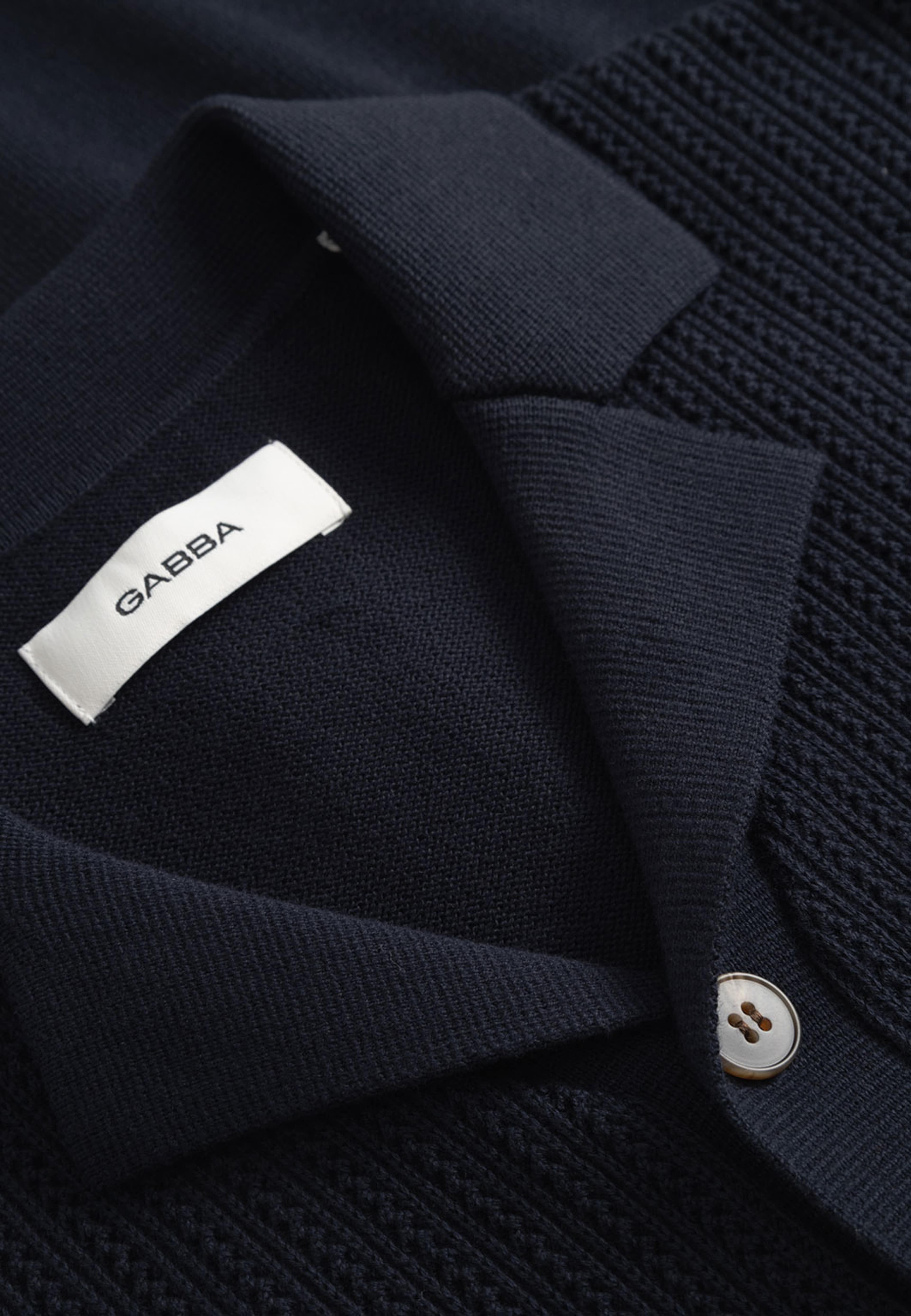 Geno Resort Bride SS Knit, från GABBA, i färgen Navy. Klicka för att öppna bilden i stort format