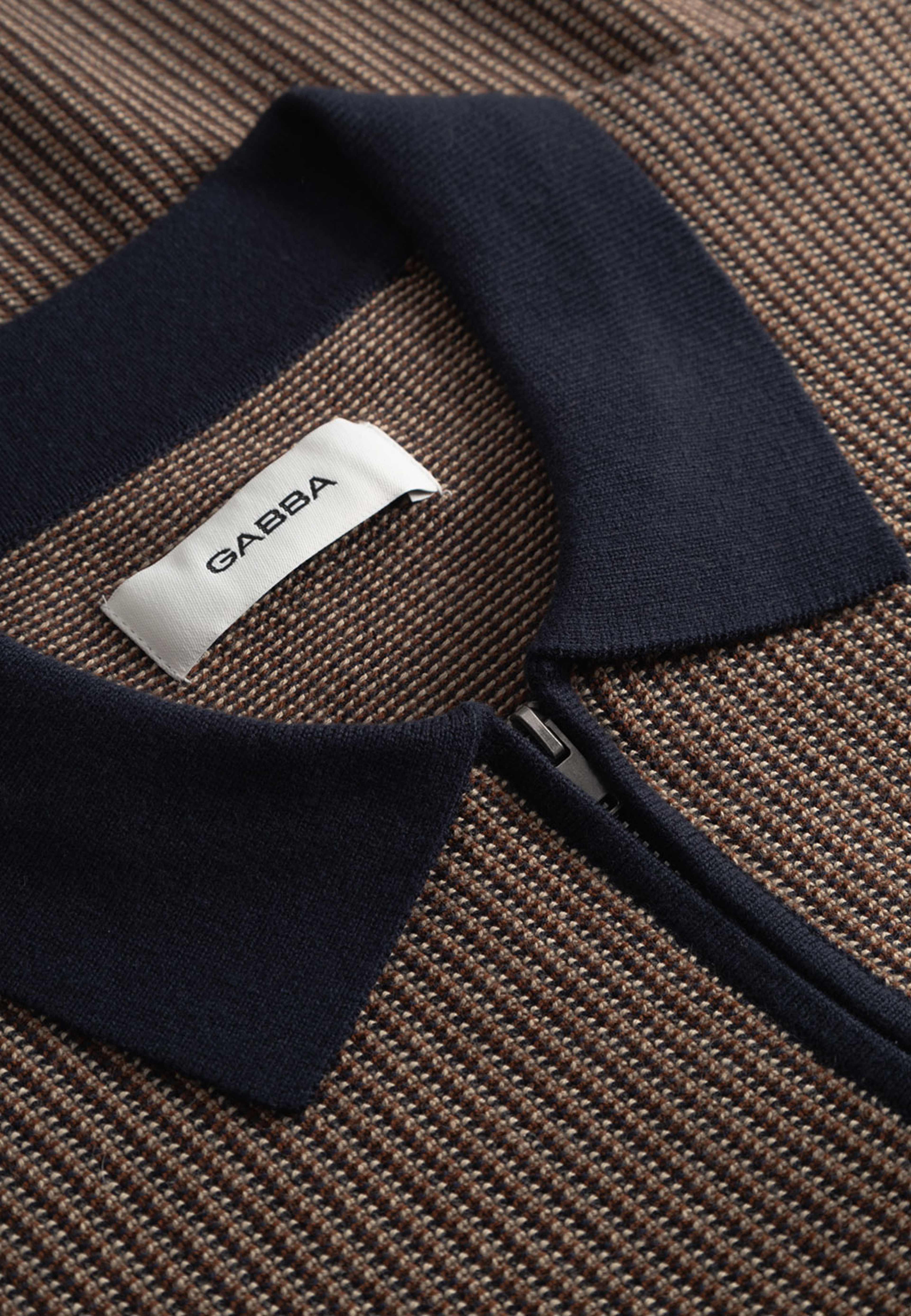 Oswald Retro SS Knit, från GABBA, i färgen Navy. Klicka för att öppna bilden i stort format