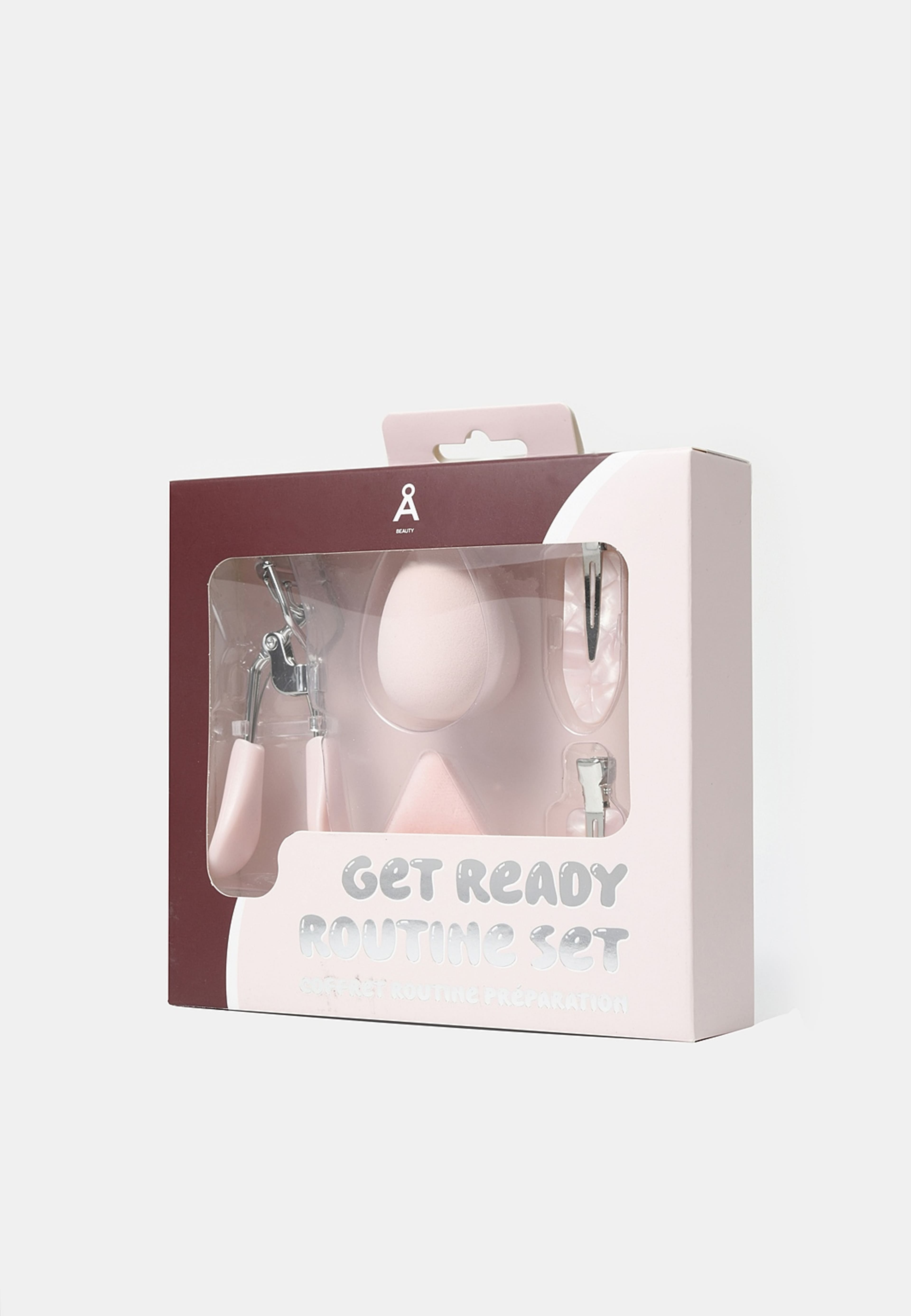 Get Ready Routine Set, från Å BEAUTY, i färgen Lt Pink. Klicka för att öppna bilden i stort format