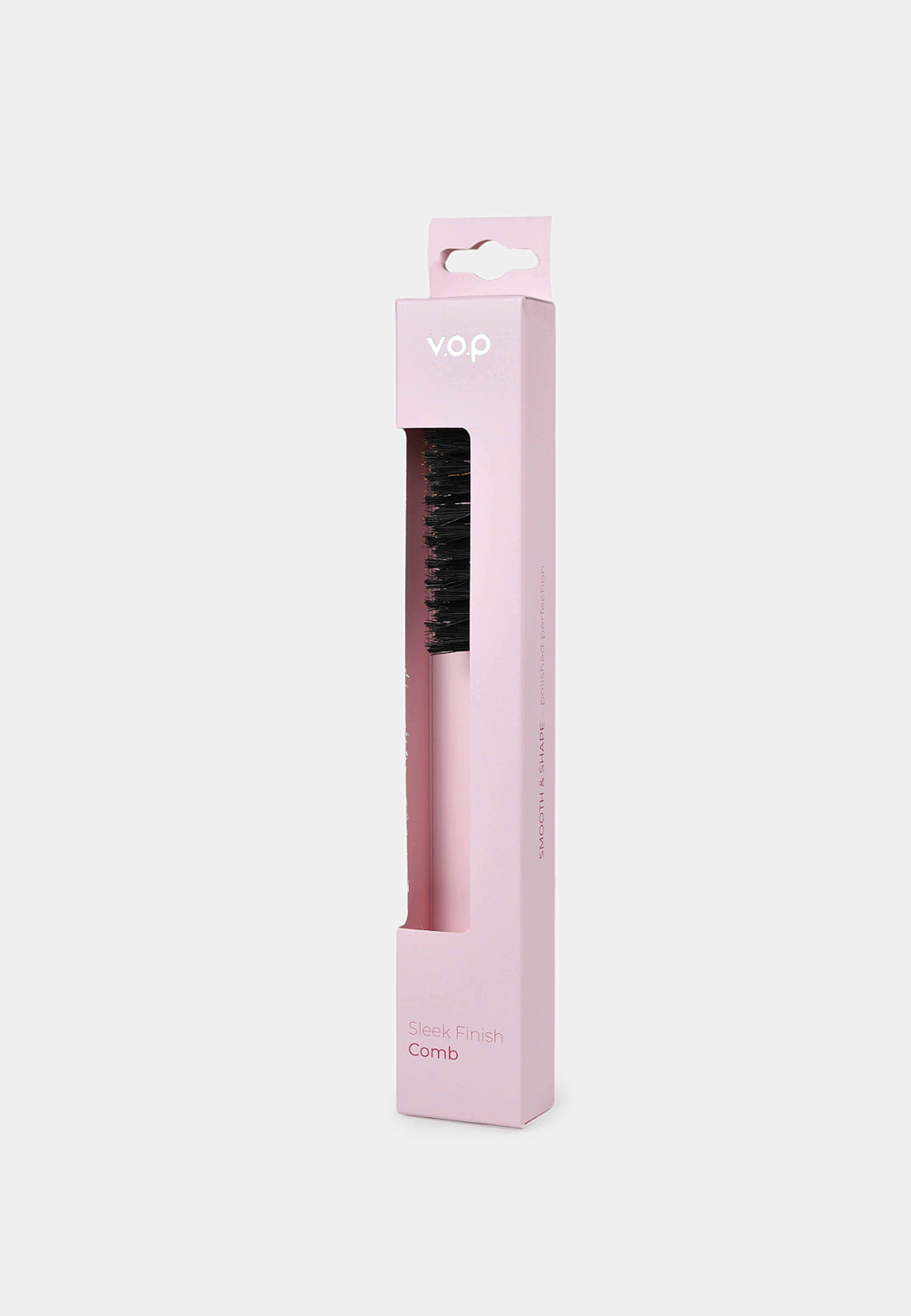 Sleek Finish Comb, från v.o.p, i färgen Lt Pink. Klicka för att öppna bilden i stort format