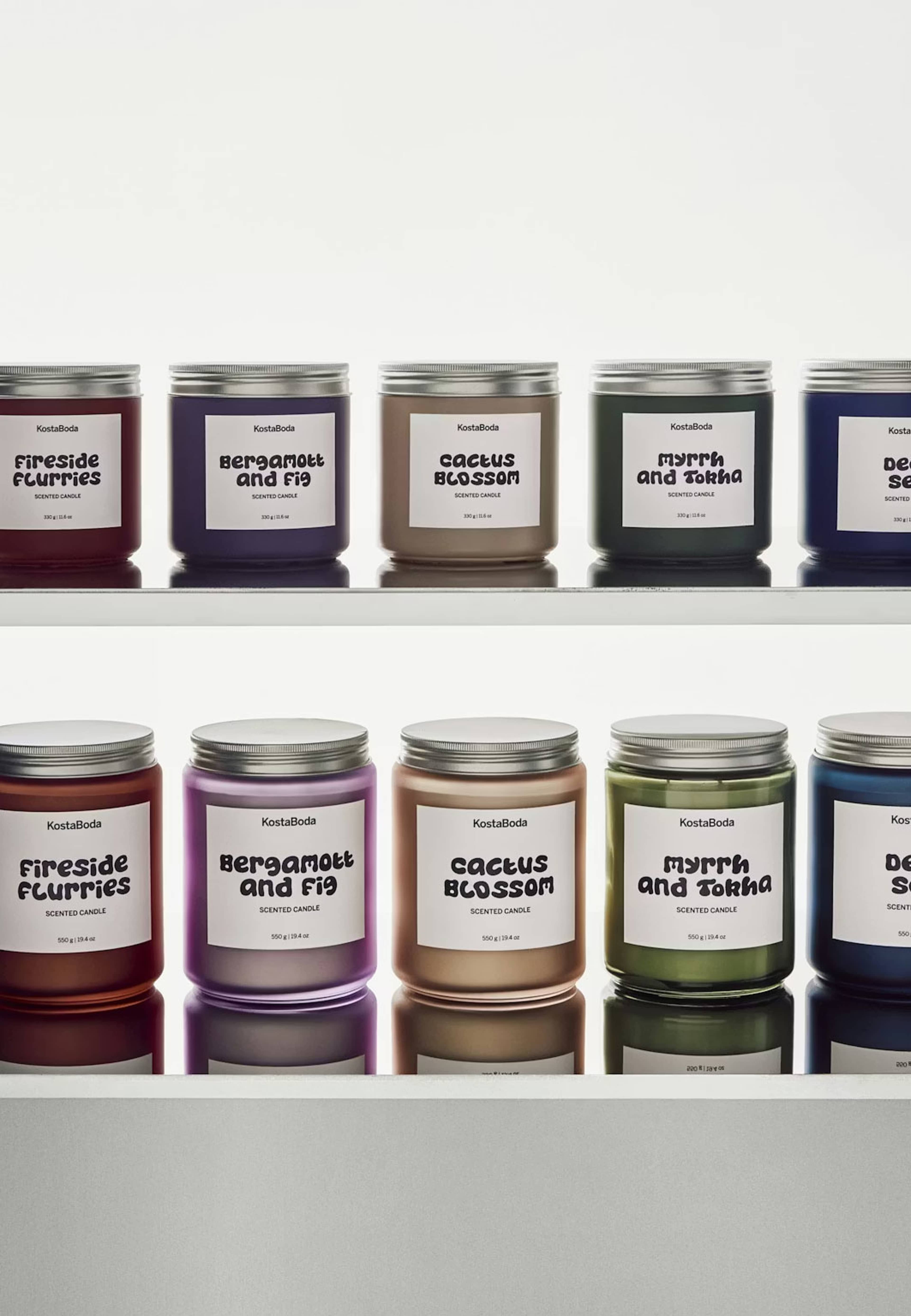 Mind doftljus 330gr Cactus Blossom, från Kosta Boda, i färgen Rosa. Klicka för att öppna bilden i stort format