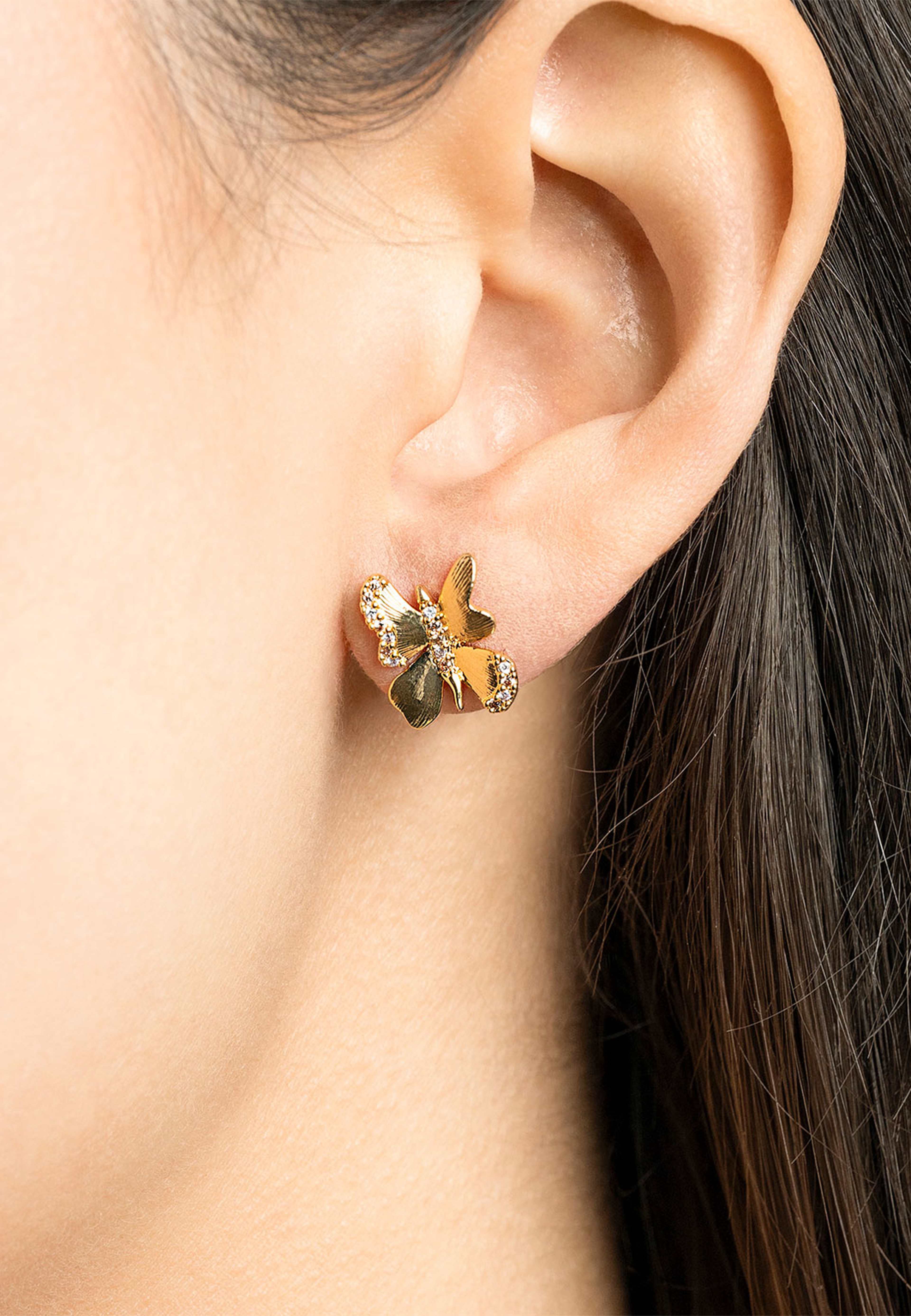 Brigitte Earrings, från Lily and Rose, i färgen Champagne Mist. Klicka för att öppna bilden i stort format