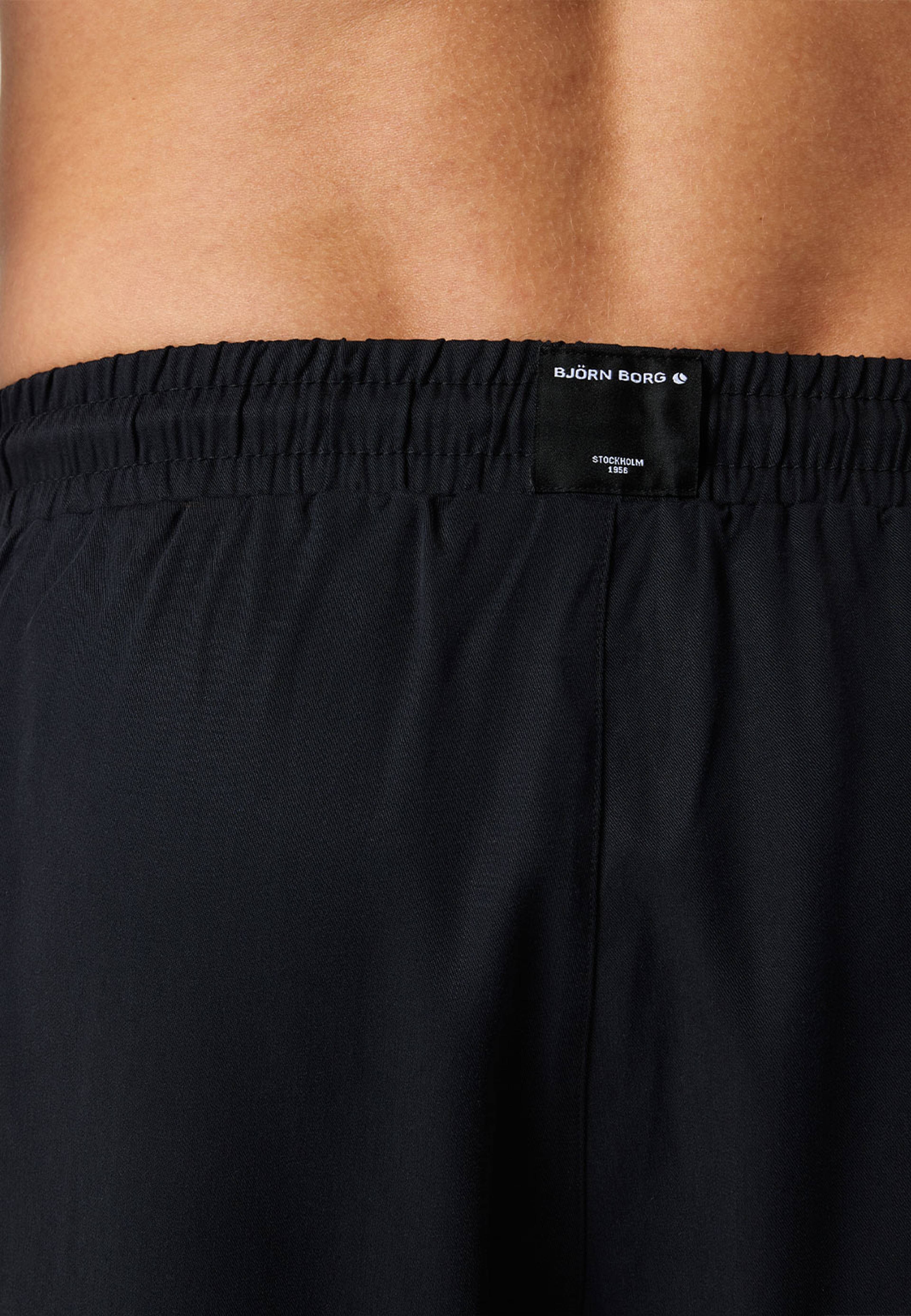 Borg Lyocell Resort Shorts, från Björn Borg, i färgen Black Beauty. Klicka för att öppna bilden i stort format