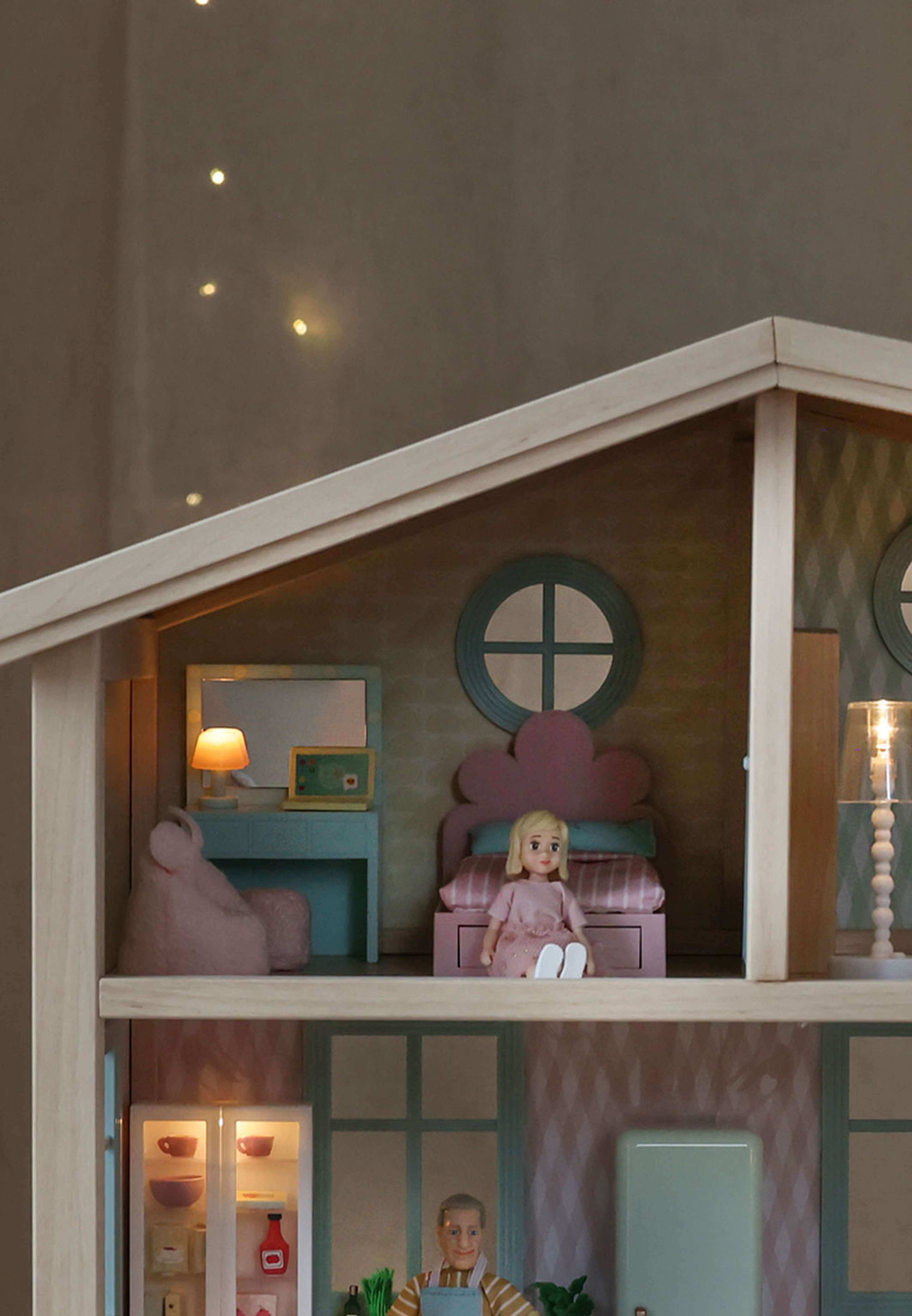 Dockhustillbehör Tonårsrum, från LUNDBY. Klicka för att öppna bilden i stort format