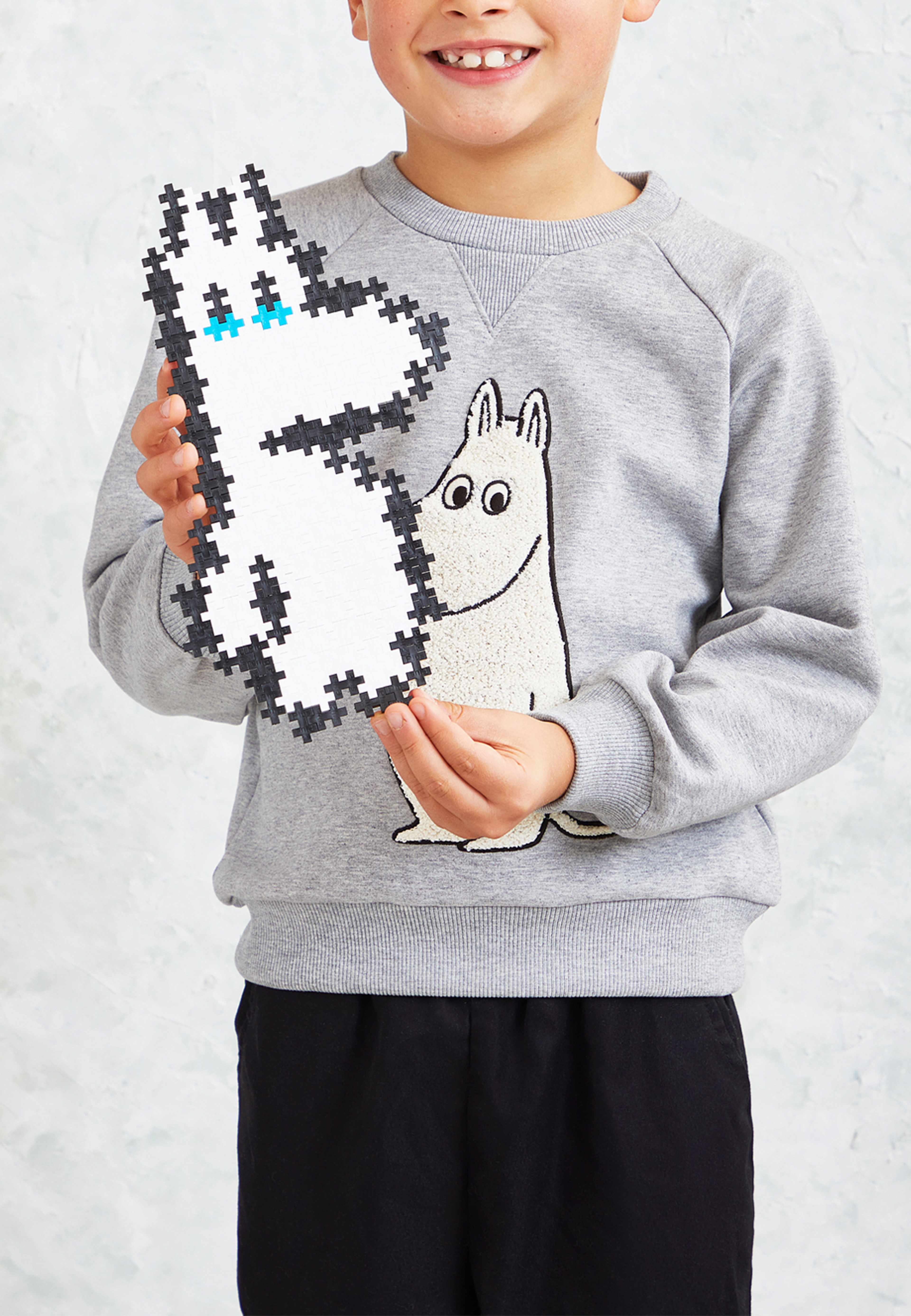 Moomintroll Tube, från PLUS PLUS. Klicka för att öppna bilden i stort format
