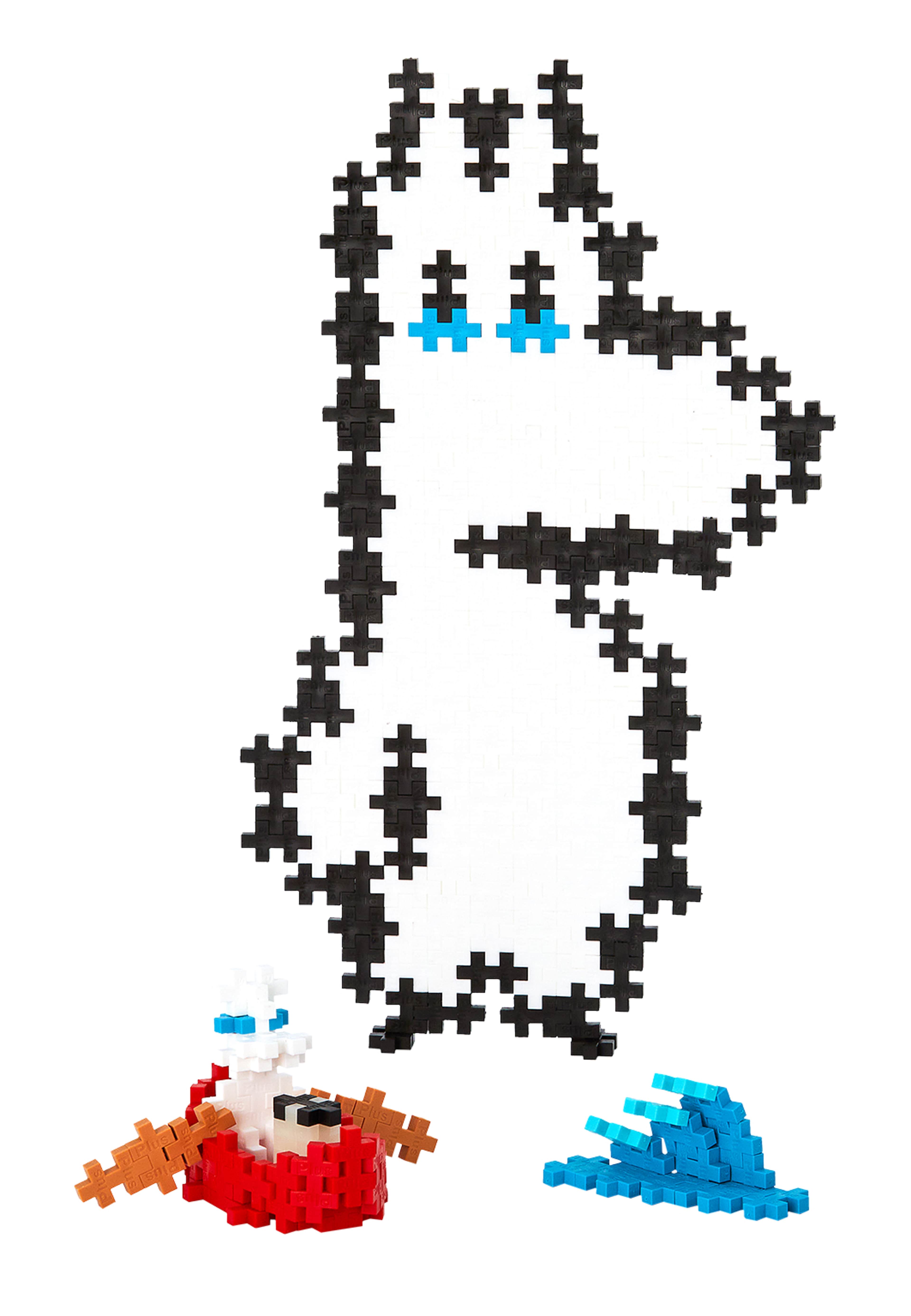 Moomintroll Tube, från PLUS PLUS. Klicka för att öppna bilden i stort format