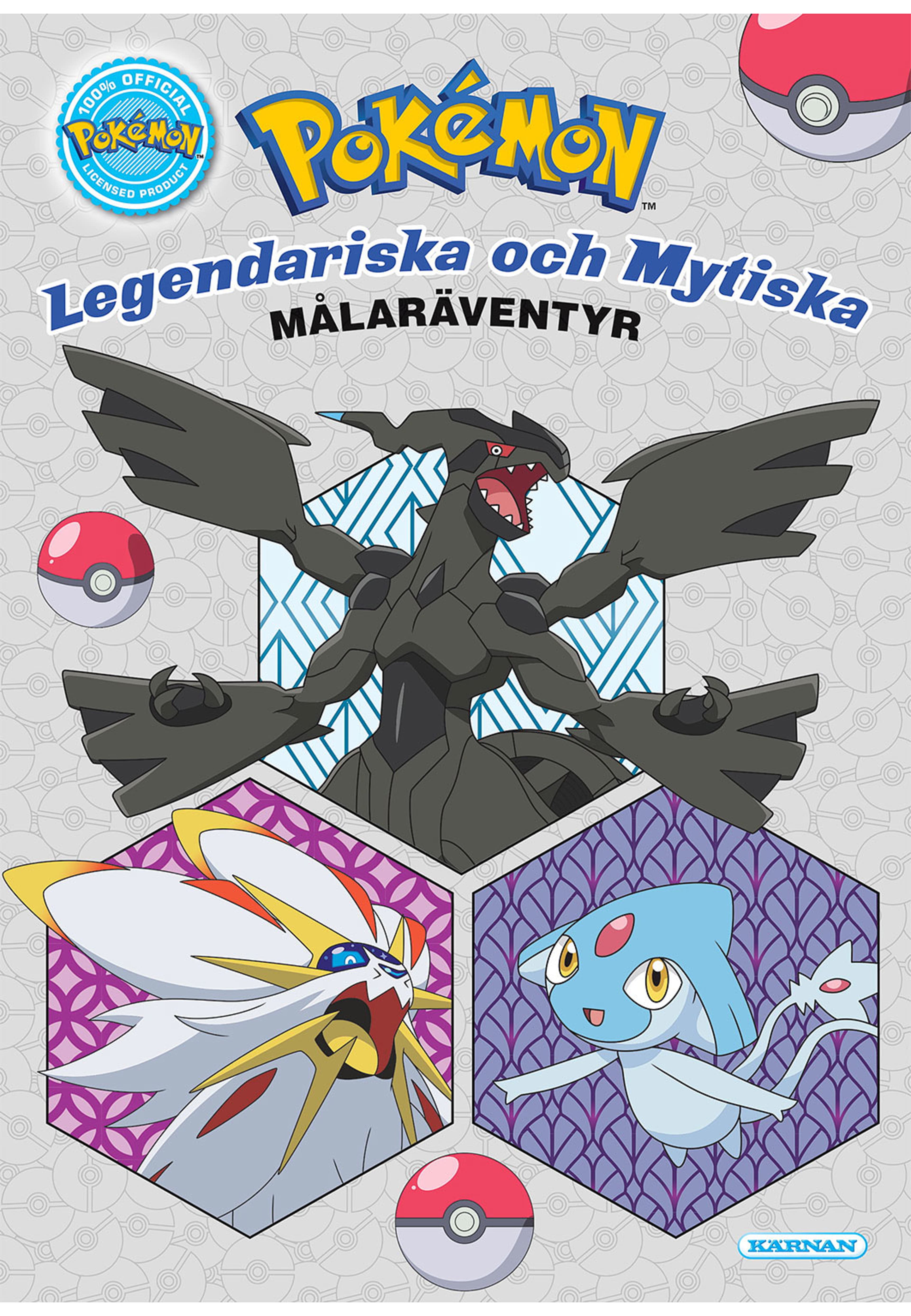 Målarbok Pokemon, från KÄRNAN. Klicka för att öppna bilden i stort format