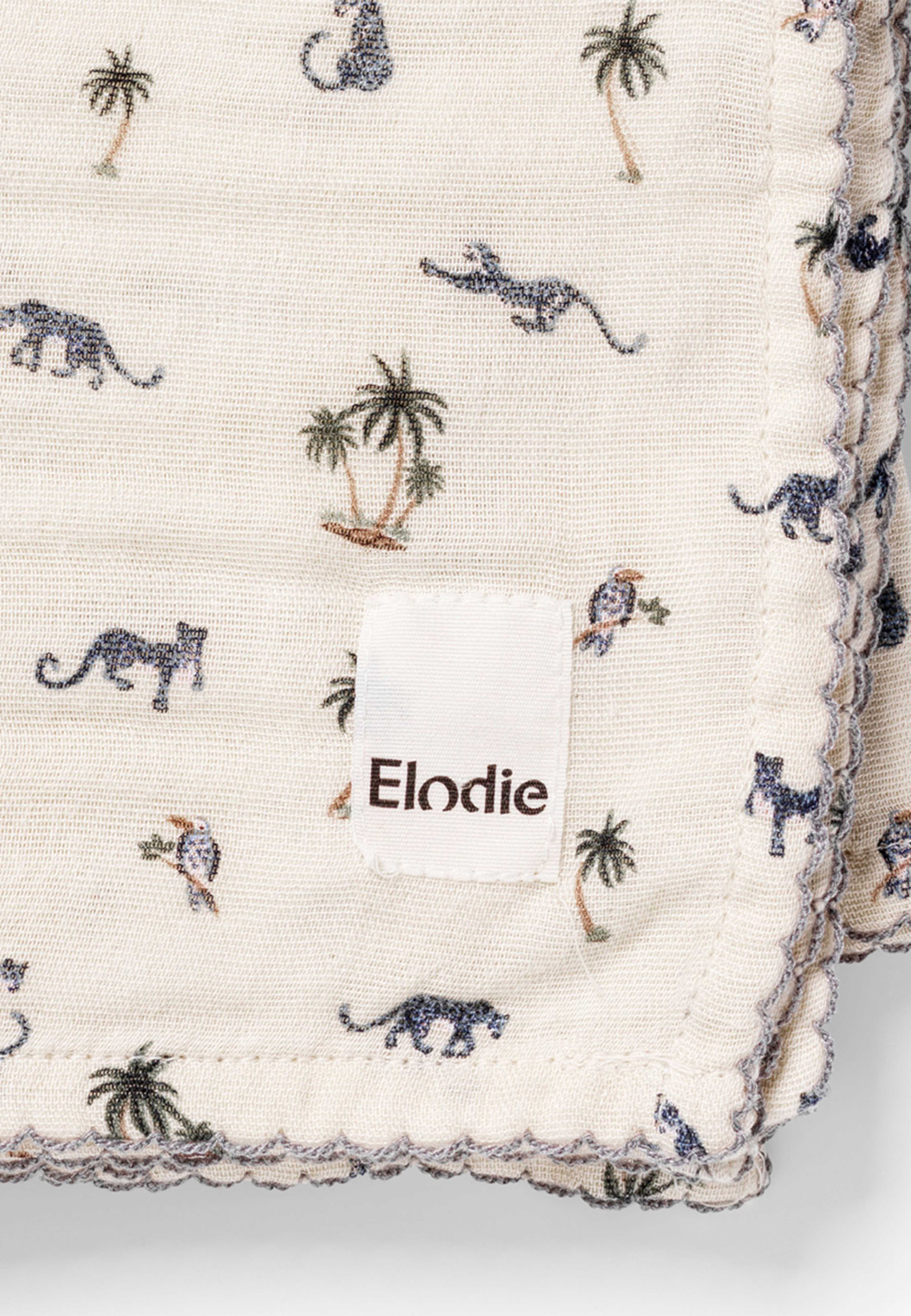 Bambu Muslin Filt Garden Leo's Resort, från Elodie Details, i färgen Garden Leo's Resort. Klicka för att öppna bilden i stort format