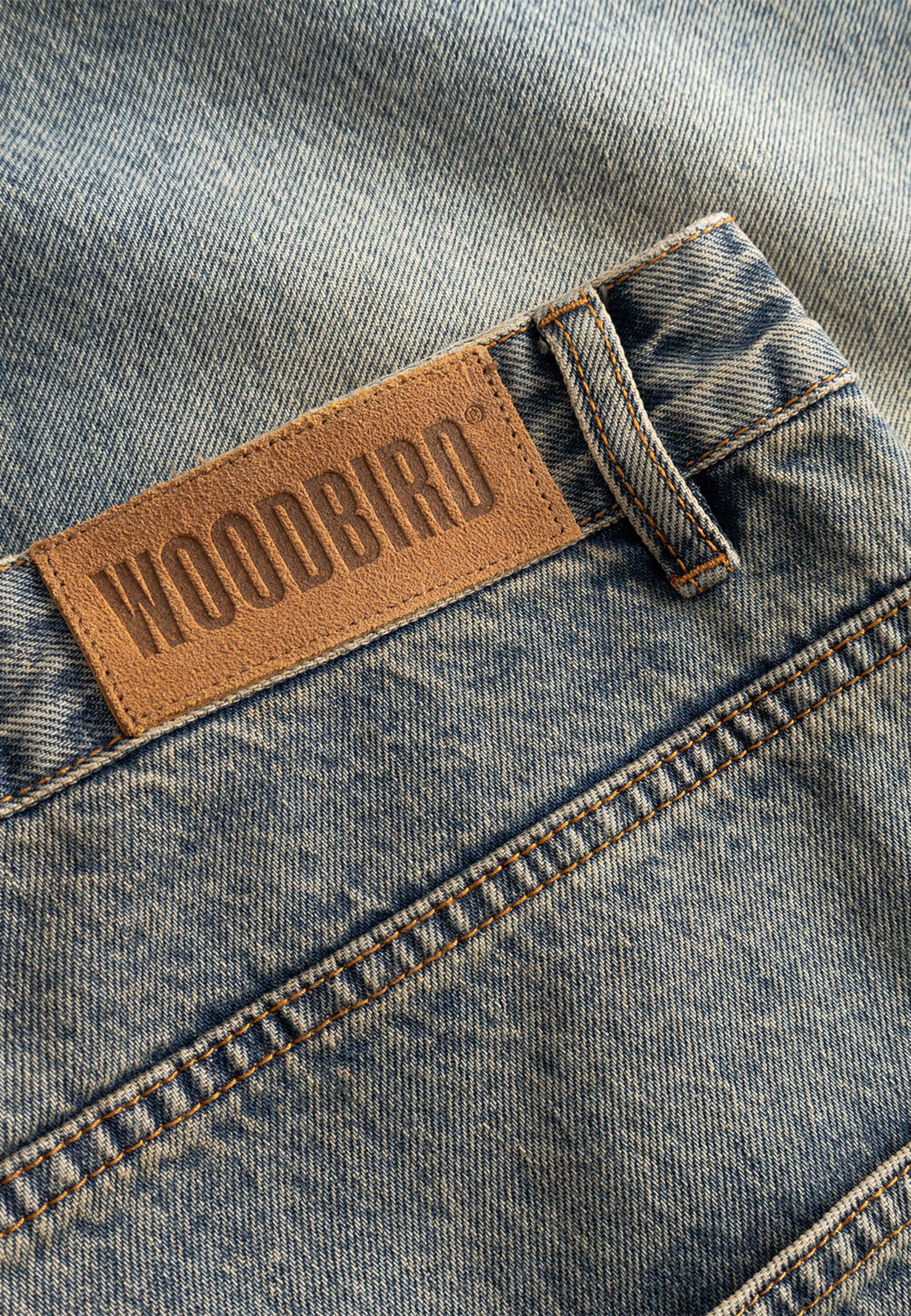 Yuto Aged Shorts, från Woodbird, i färgen Dark Blue. Klicka för att öppna bilden i stort format