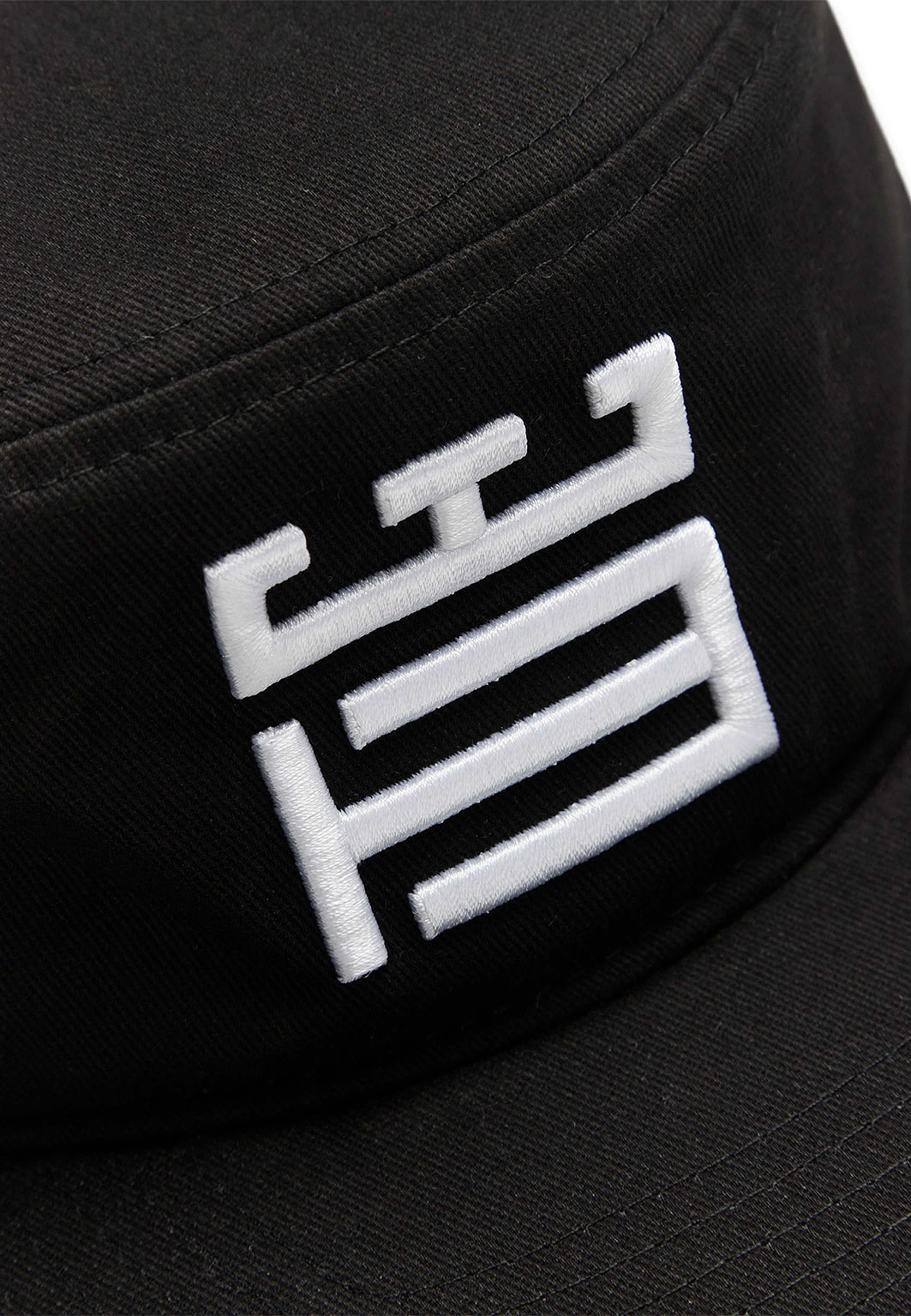 Yin Pillbox Cap, från Woodbird, i färgen Black. Klicka för att öppna bilden i stort format