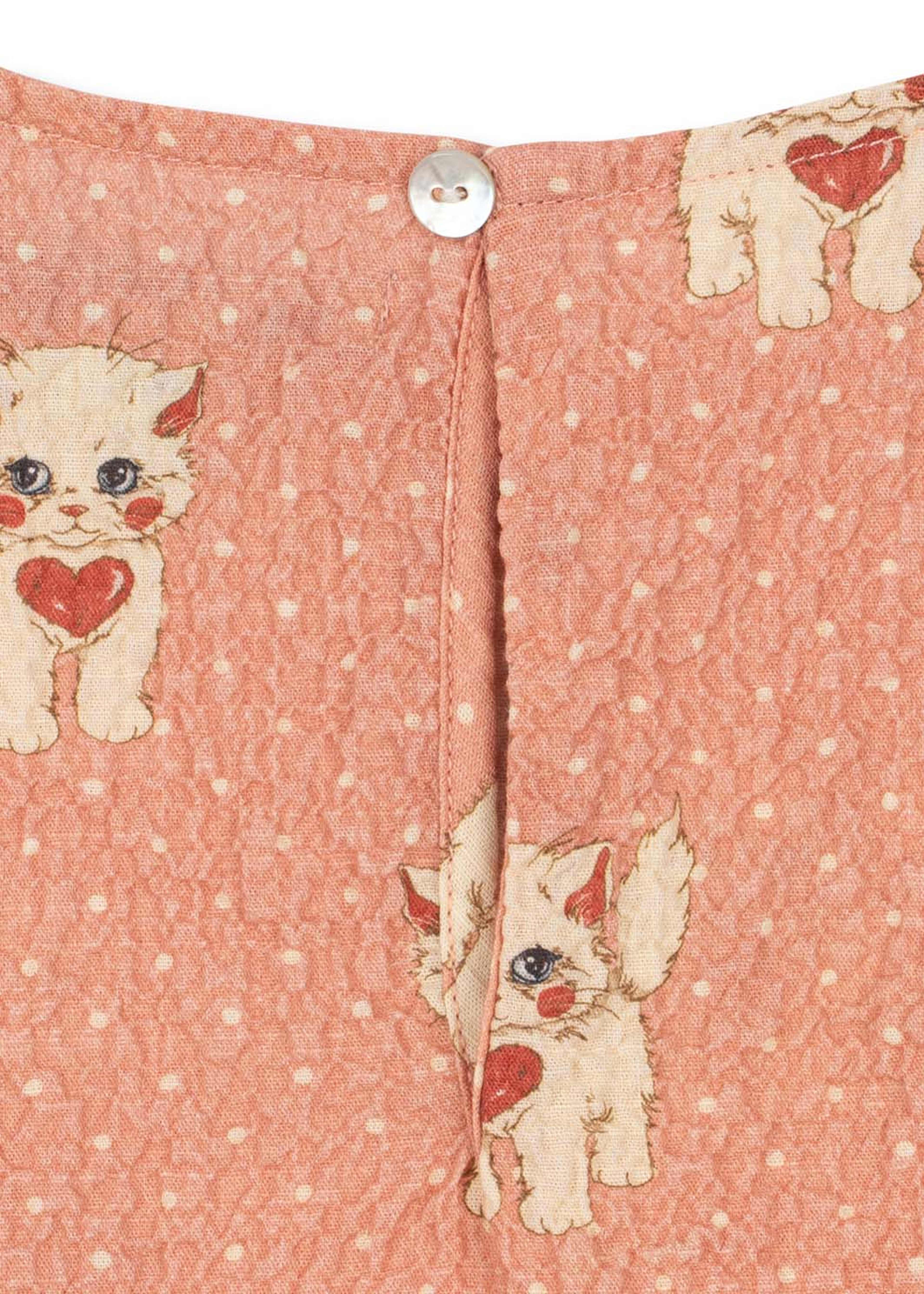 ELIN BLOUSE, från Konges Sløjd, i färgen Ciao Miao Rose. Klicka för att öppna bilden i stort format